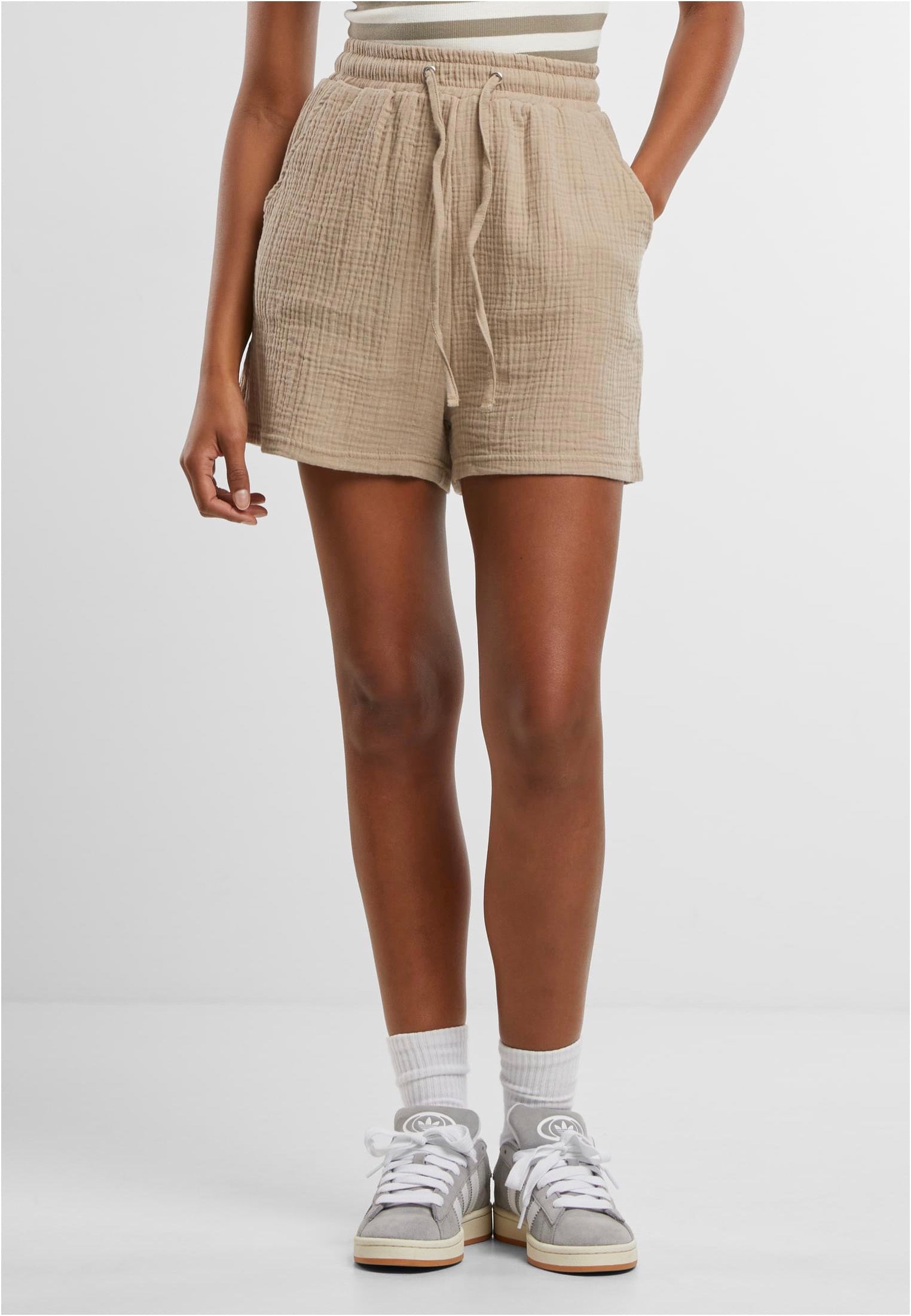 Urban Classics - Ladies Musselin Chalkdust - Shorts | Women-Image