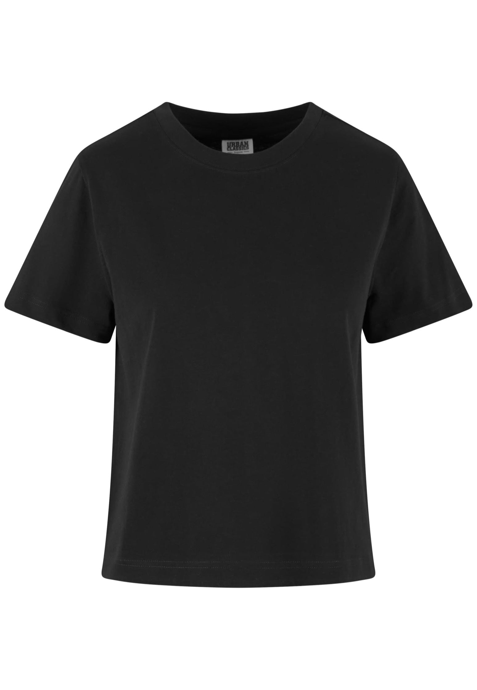 Urban Classics - Ladies Organic Boxy Black - T-Shirt | Women-Image