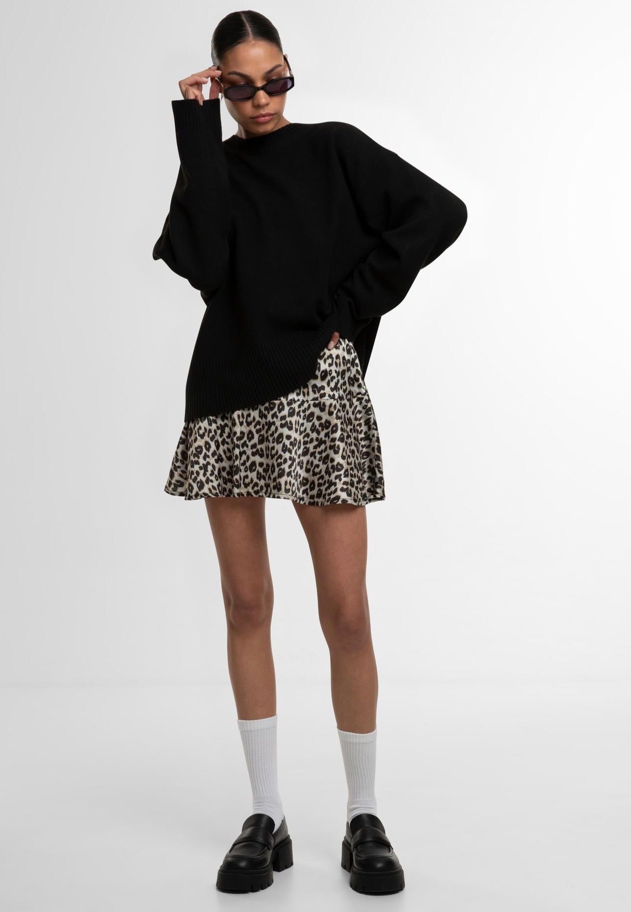 Urban Classics - Ladies Leo Volants Leo - Skirt | Women-Image