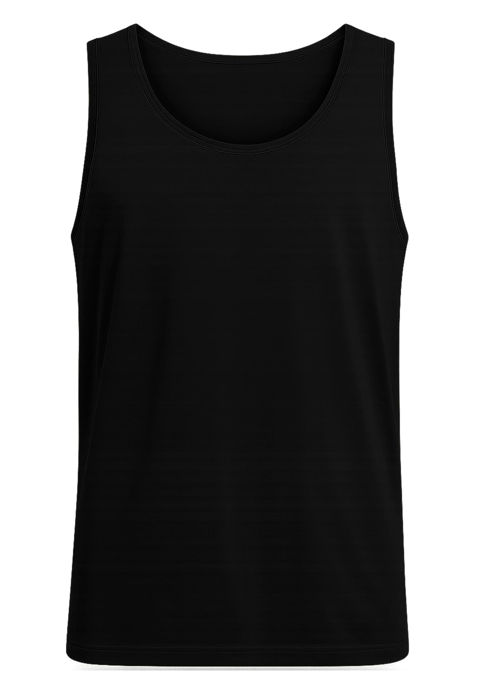 Urban Classics - Jersey Loose 2-Pack Black/Black - Tank | Men-Image