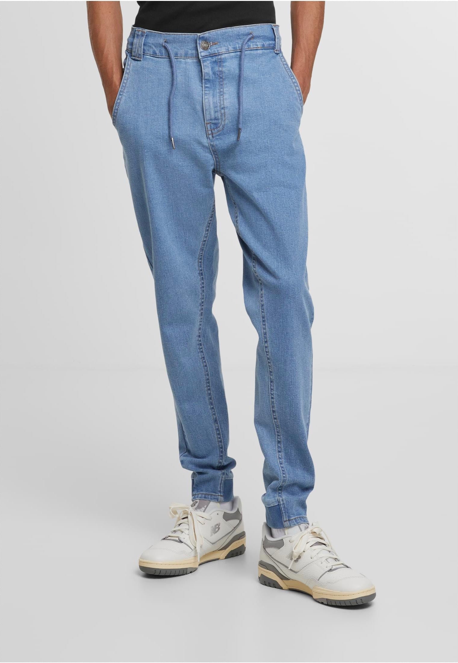 Urban Classics - Antifit Denim New Light Blue Washed - Jeans | Men-Image