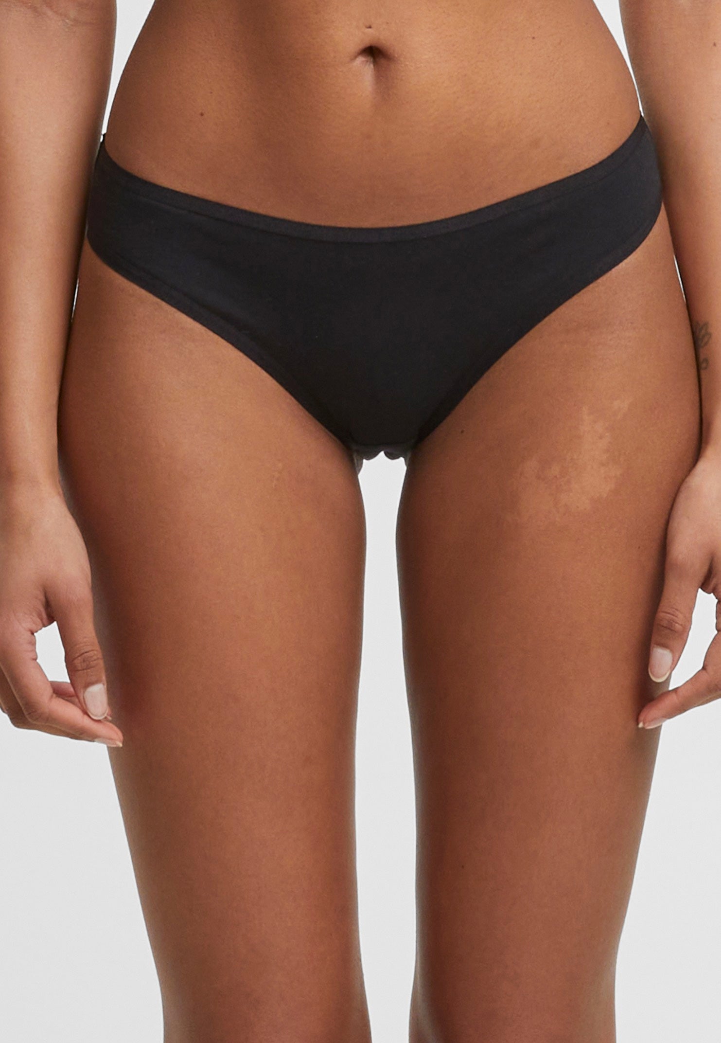 Urban Classics - Ladies Basic Cotton Slip Pack Of 5 Black - Panties | Women-Image