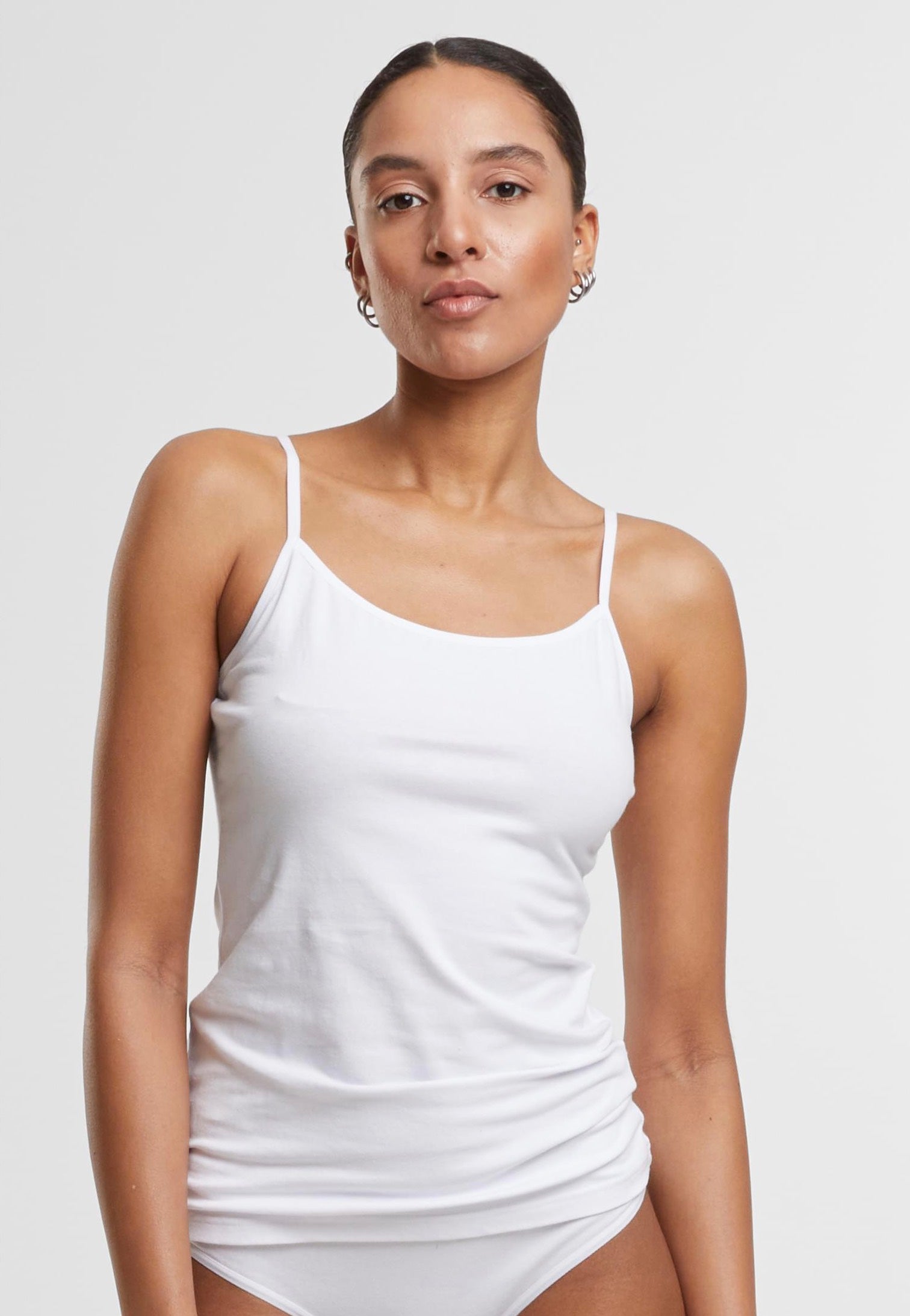 Urban Classics - Ladies Basic Pack Of 2 White+White - Tank | Women-Image