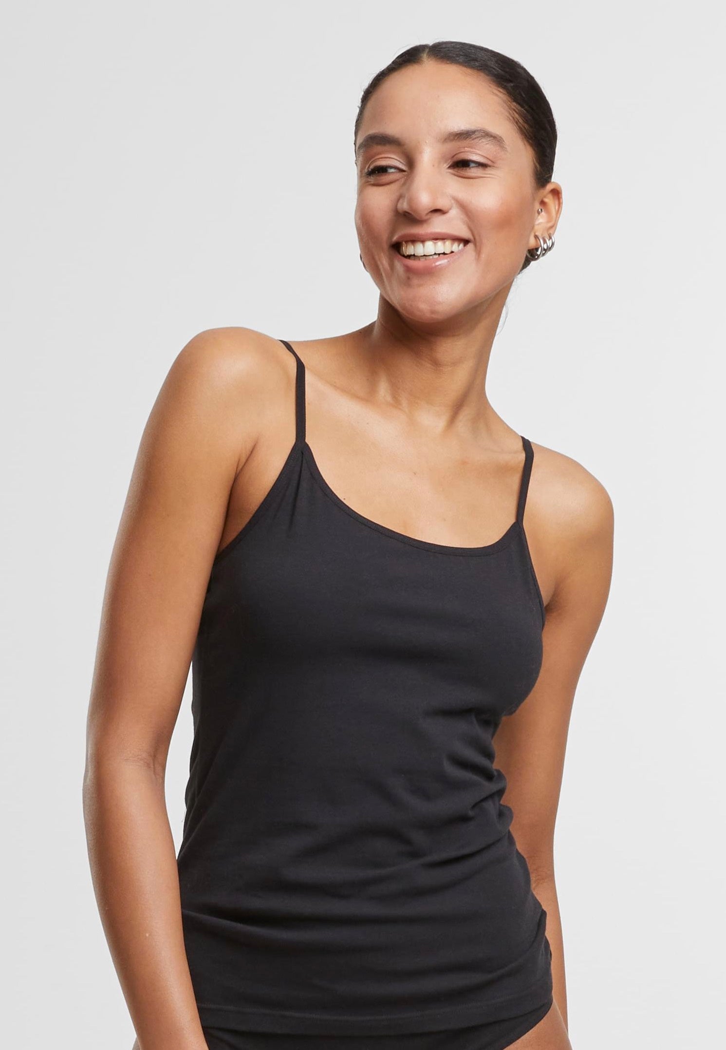 Urban Classics - Ladies Basic Pack Of 2 Black+Black - Tank | Women-Image