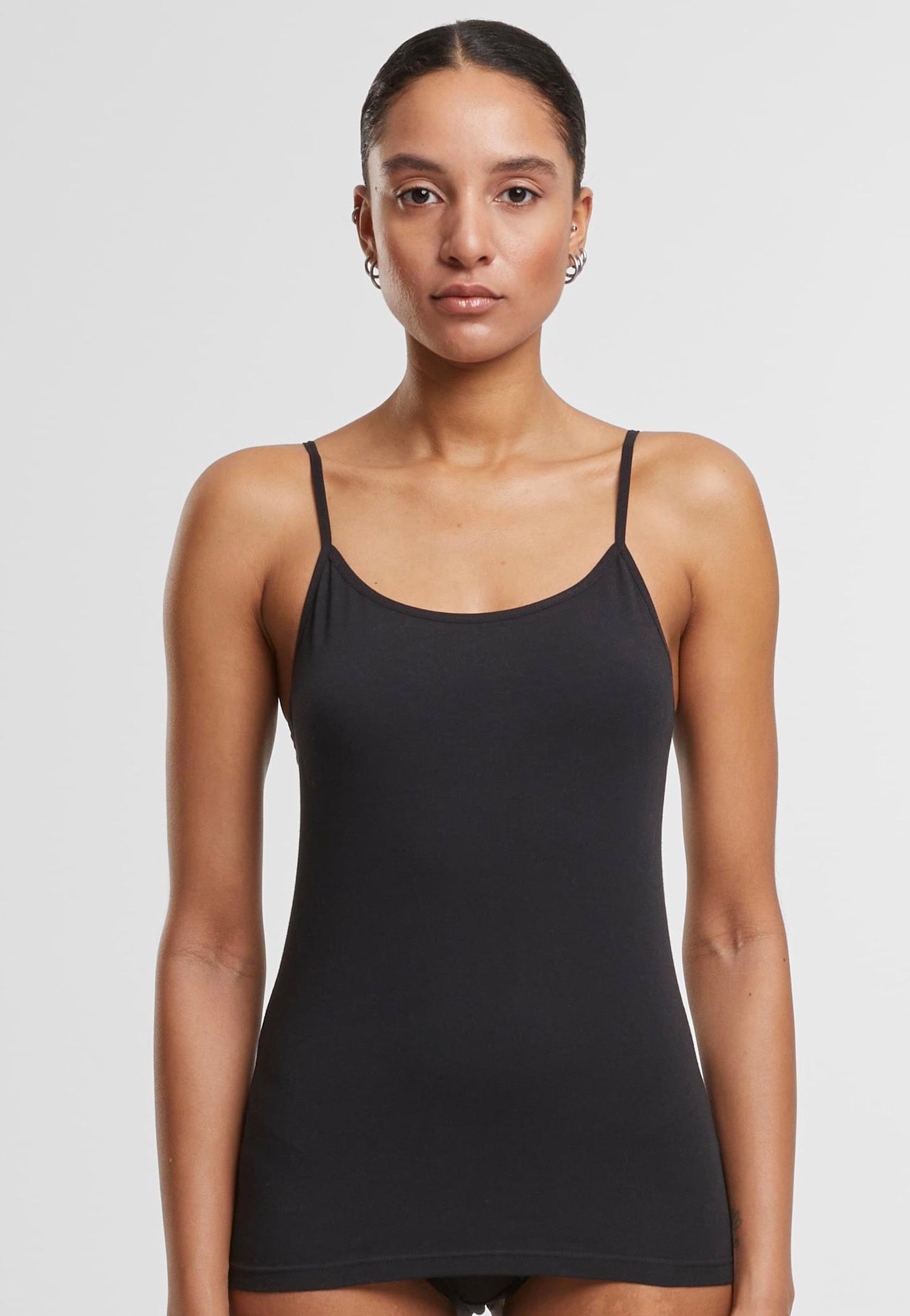 Urban Classics - Ladies Basic Pack Of 2 Black+Black - Tank | Women-Image