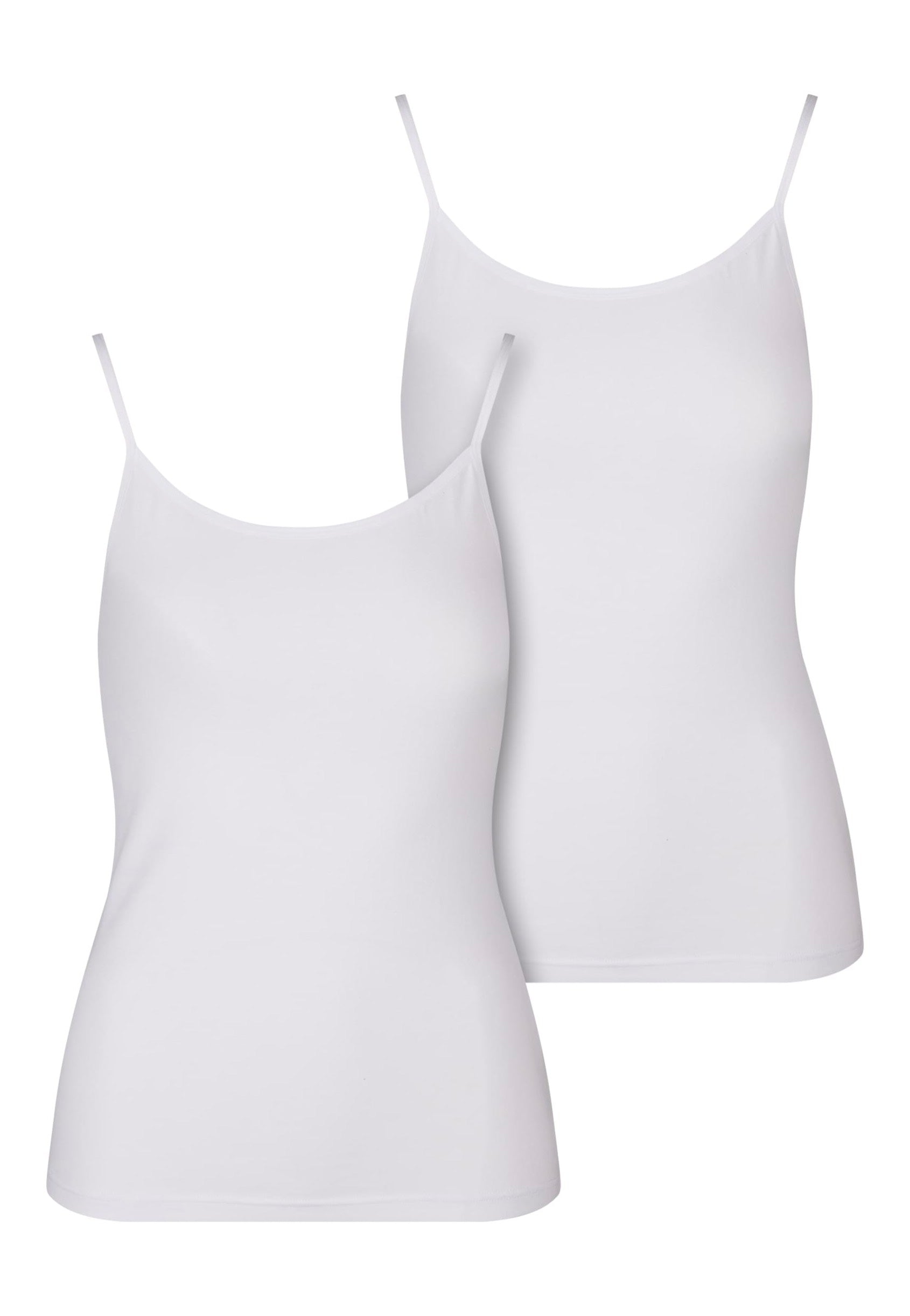 Urban Classics - Ladies Basic Pack Of 2 White+White - Tank | Women-Image