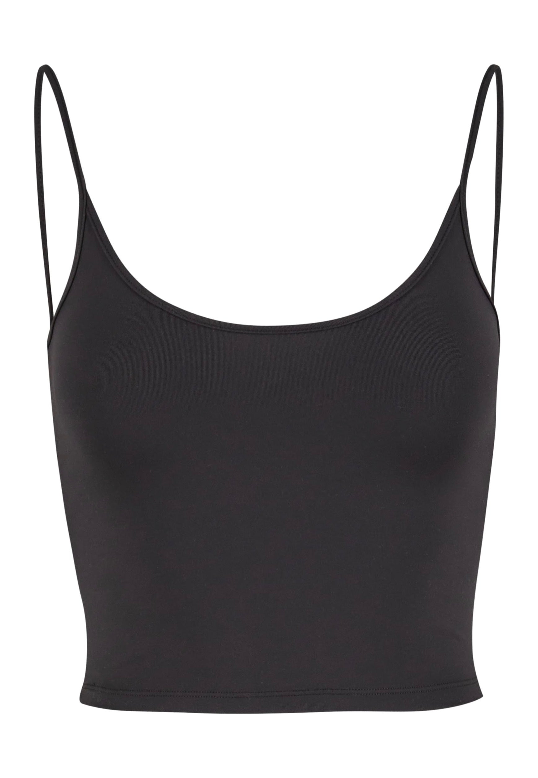Urban Classics - Ladies Basic Top Low Back Neckline Black - Top | Women-Image