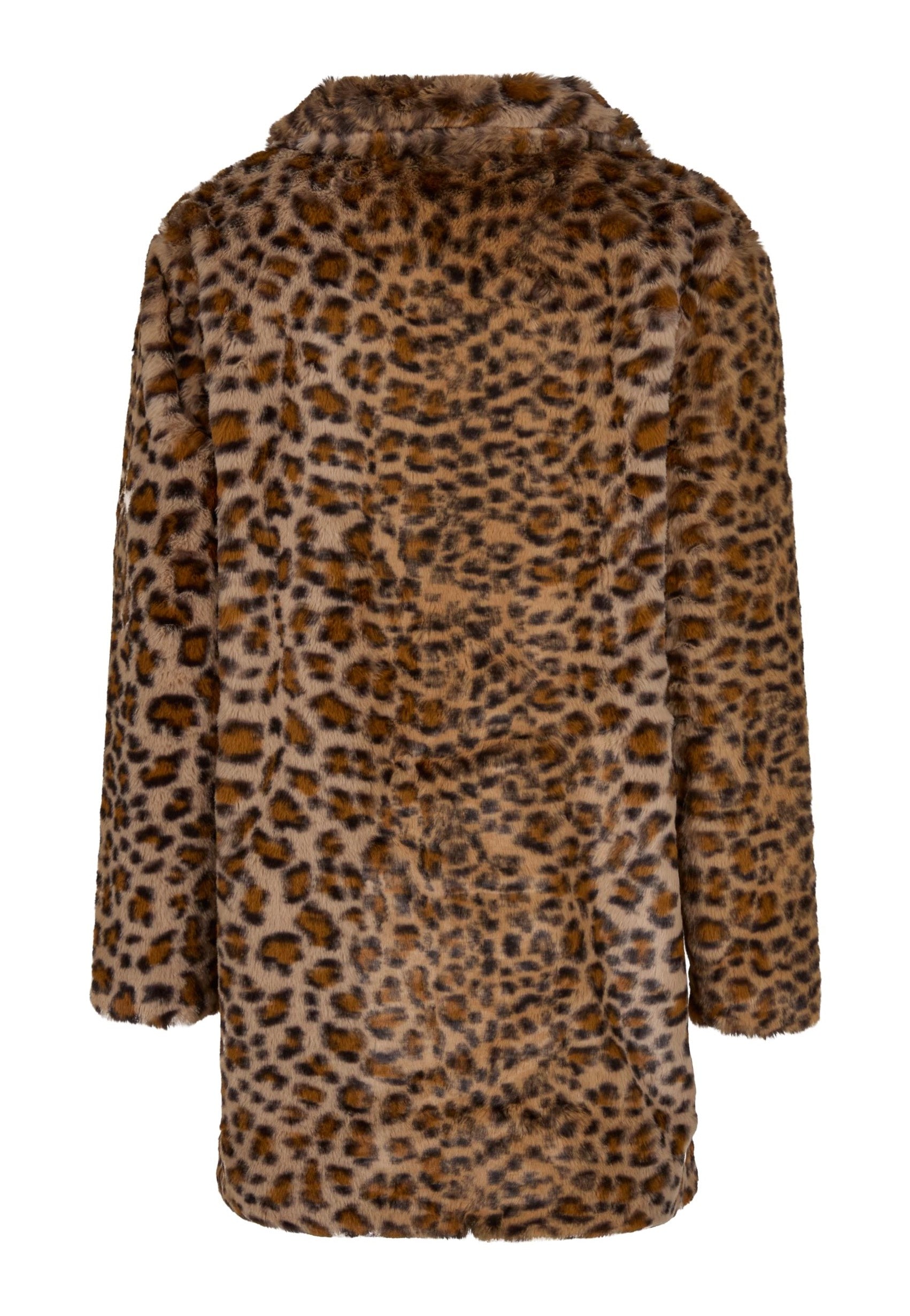 Urban Classics - Ladies Oversized Faux Fur Leo - Jacket | Women-Image