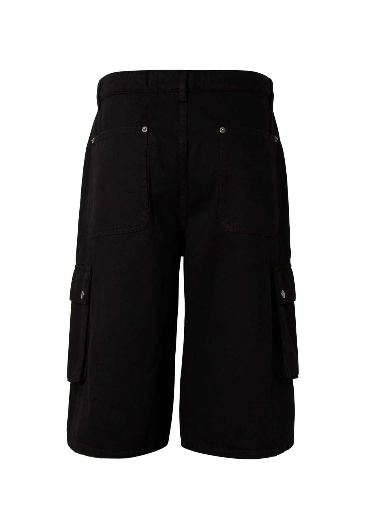 Urban Classics - Washed Workwear Black - Shorts | Men-Image