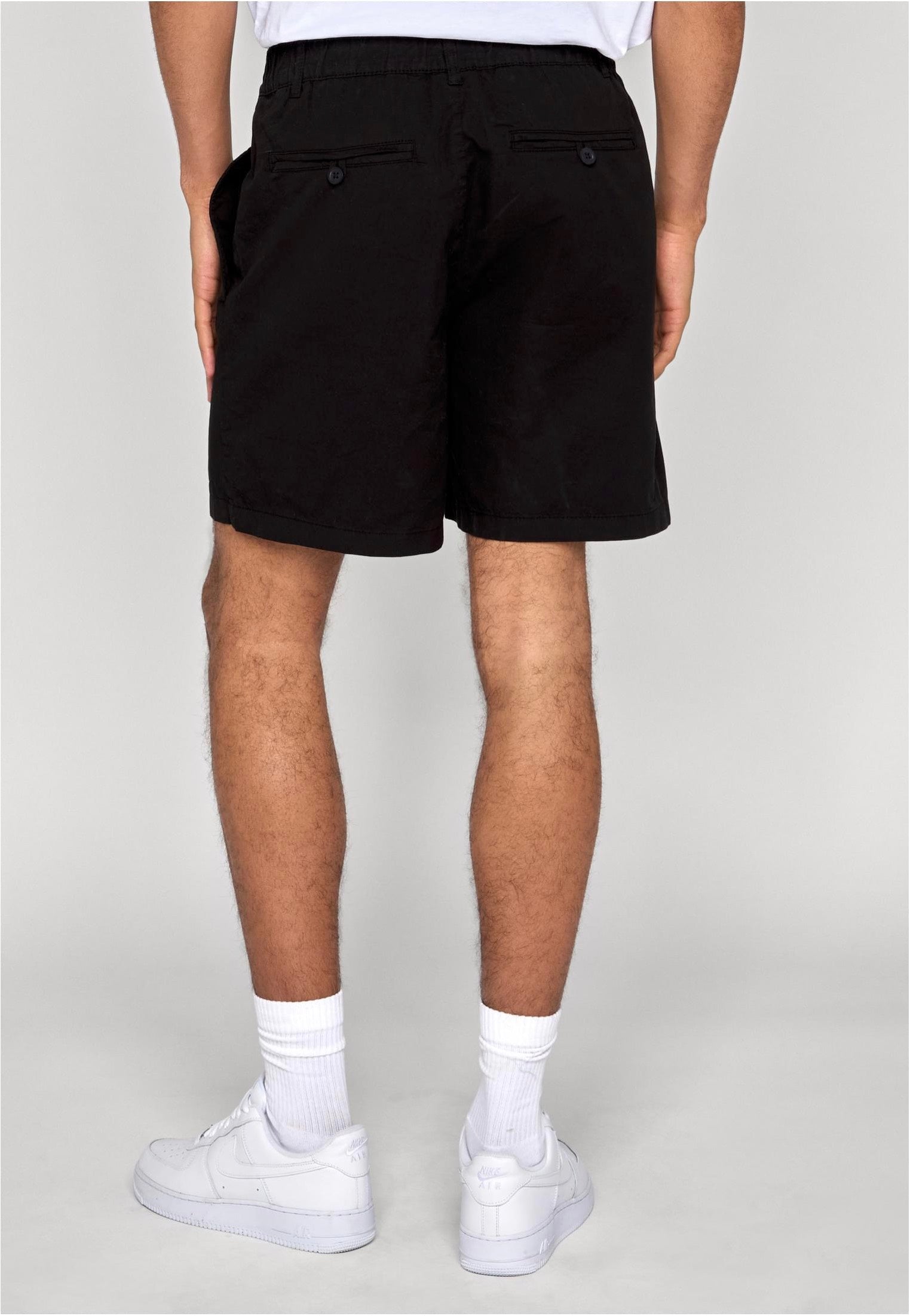 Urban Classics - Bermuda With Elastic Waistband Black - Shorts | Men-Image