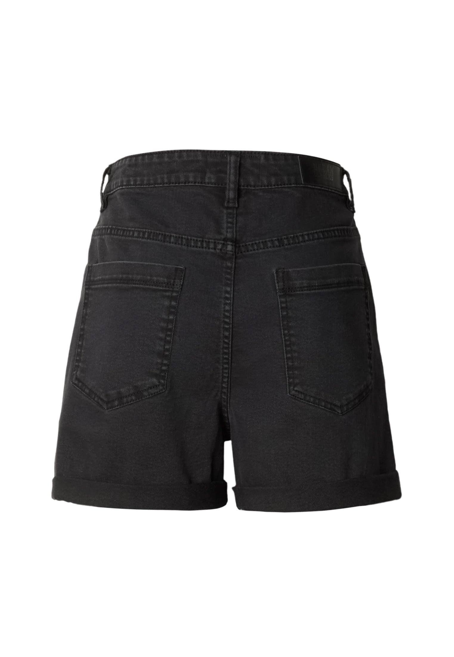 Urban Classics - Ladies High Waist Denim Black Washed - Shorts | Women-Image
