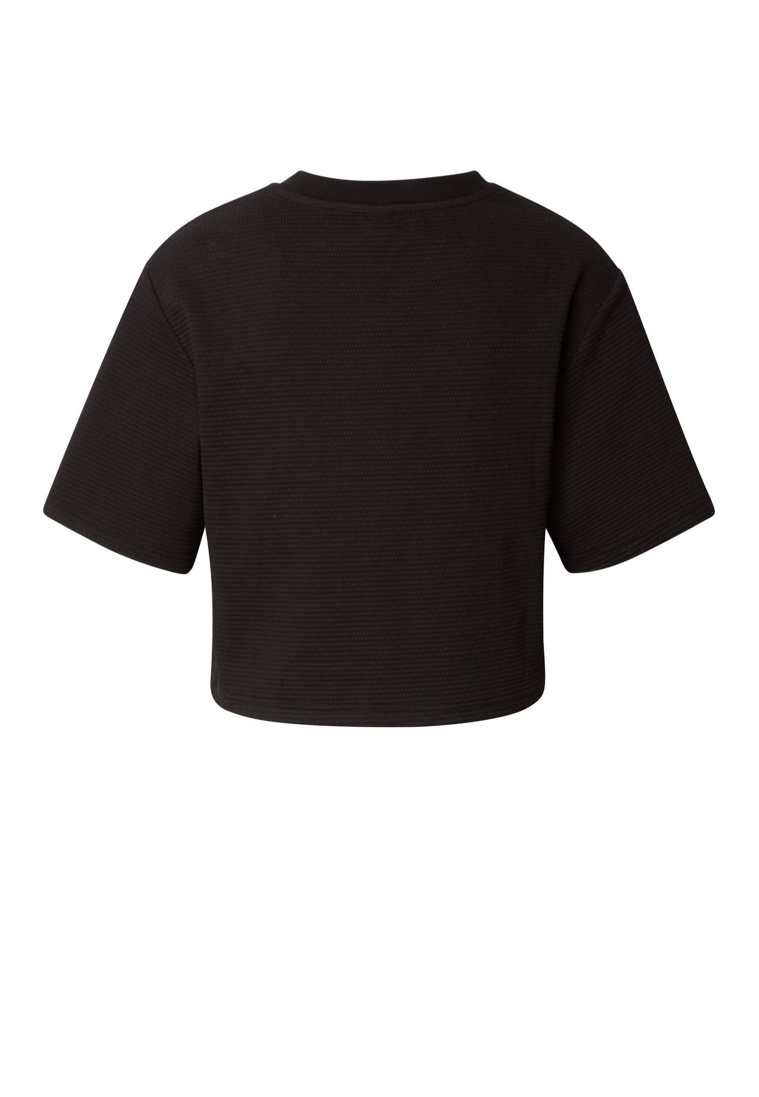 Urban Classics - Ladies Structured Jersey Cropped Black - Top | Women-Image