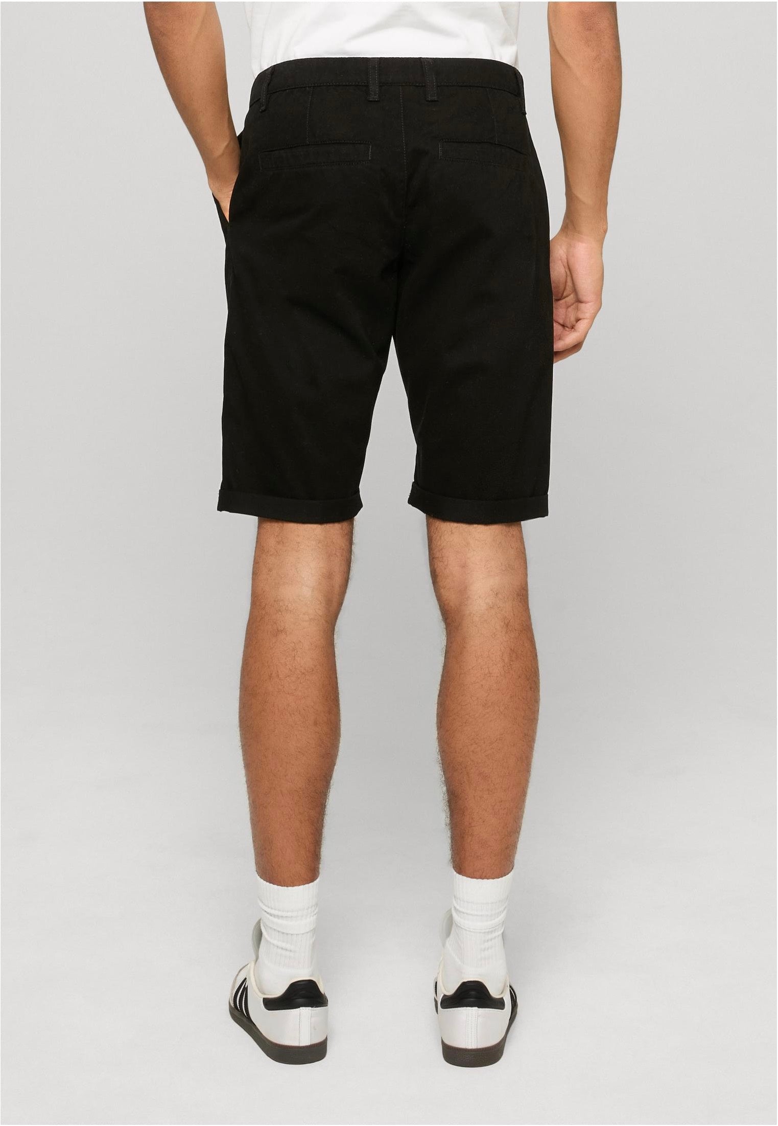 Urban Classics - Basic Chino Black - Shorts | Men-Image
