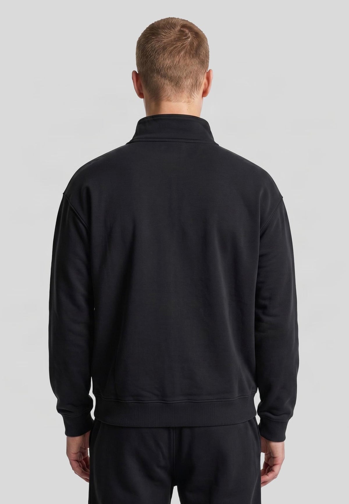 Urban Classics Fluffy Loose Fit Black Troyer | Men-Image
