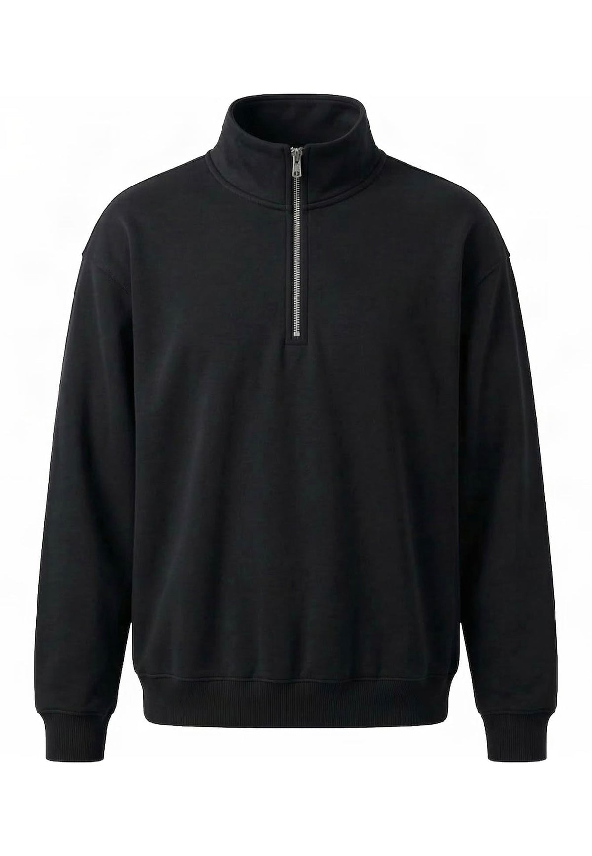 Urban Classics Fluffy Loose Fit Black Troyer | Men-Image