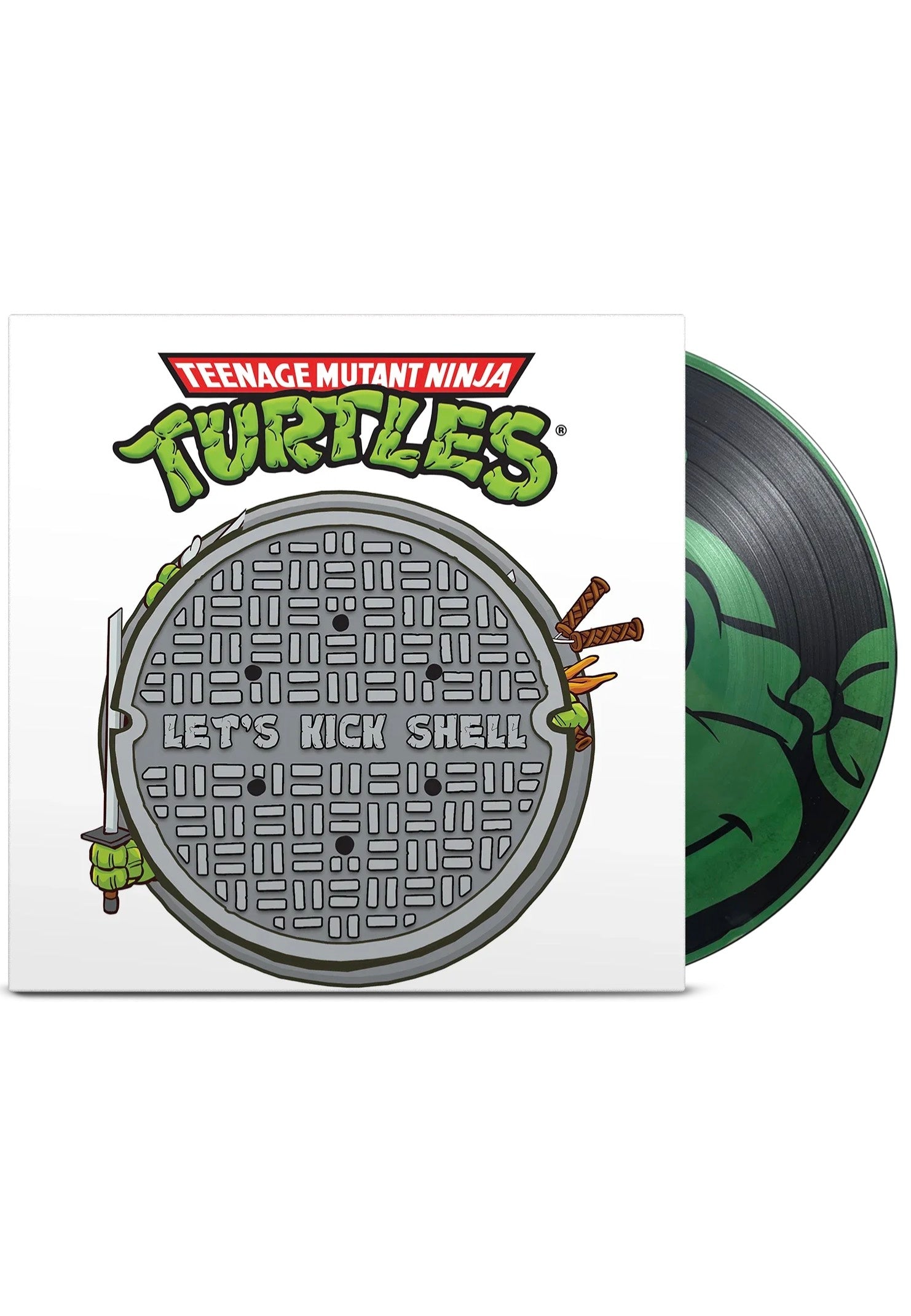 Turtles - Teenage Mutant Ninja Turtles: Let's Kick Shell EP Ltd. Green Translucent Eco - Colored Vinyl | Neutral-Image
