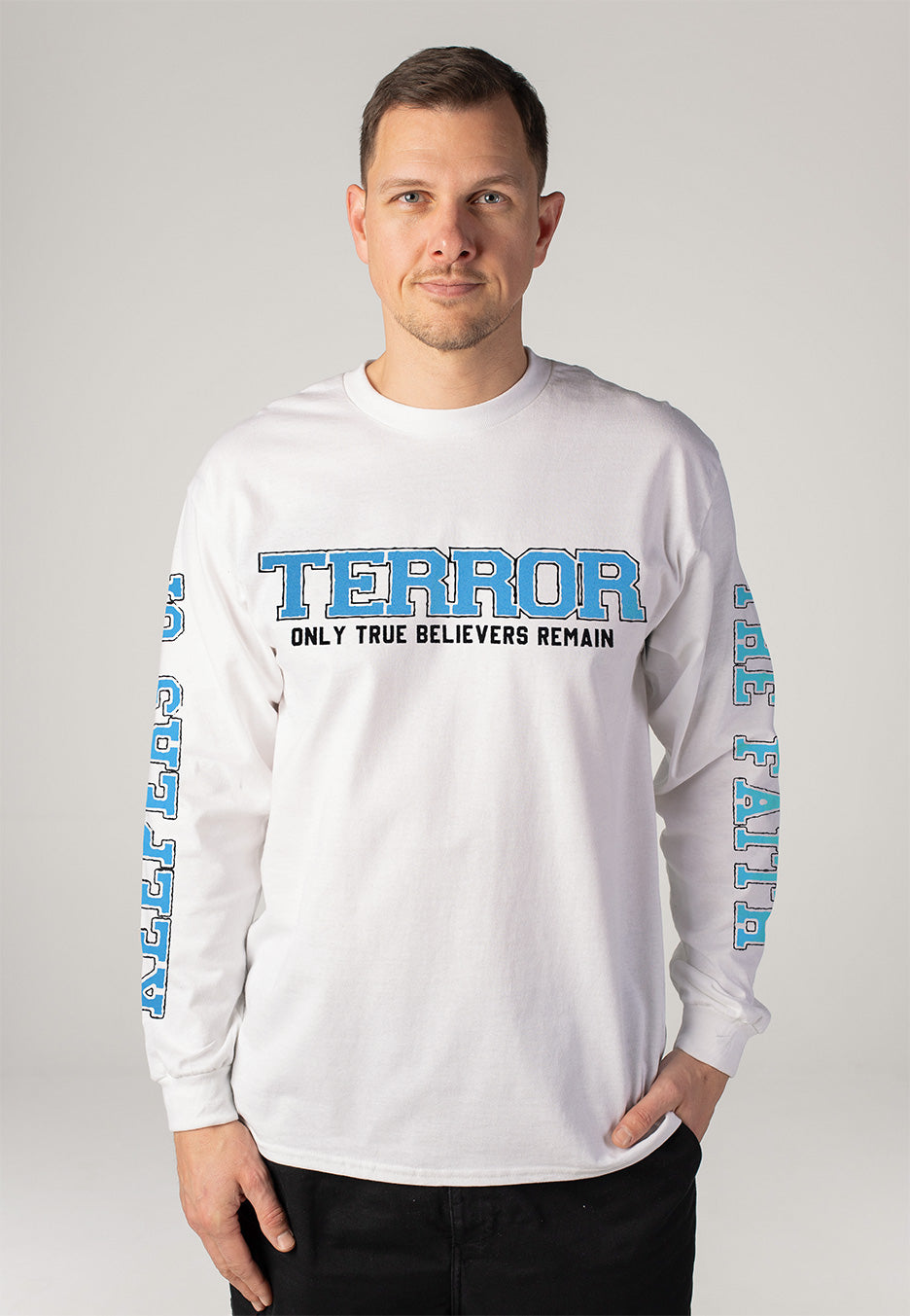 Terror - Believers Devil White - Longsleeve | Men-Image