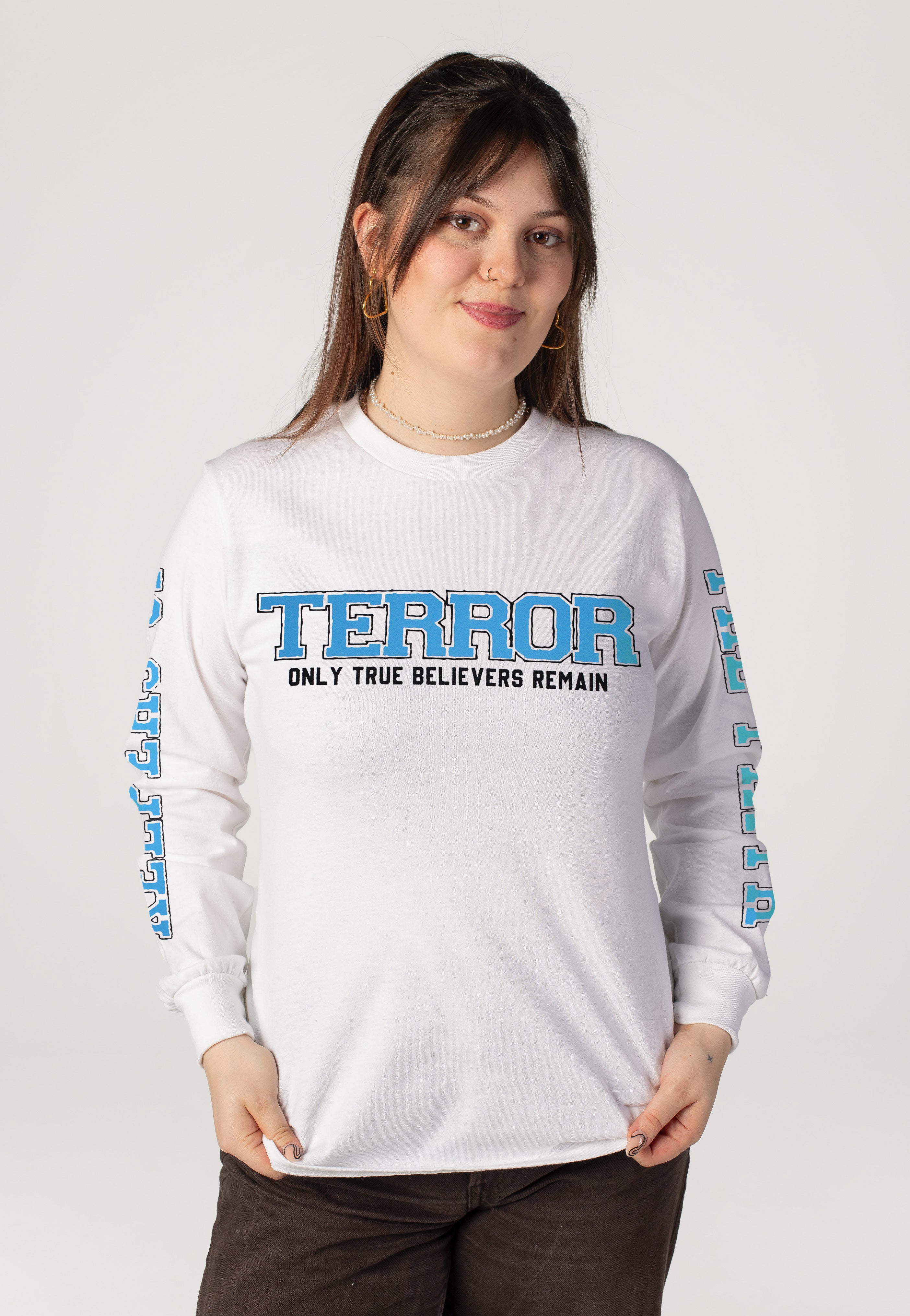 Terror - Believers Devil White - Longsleeve | Women-Image
