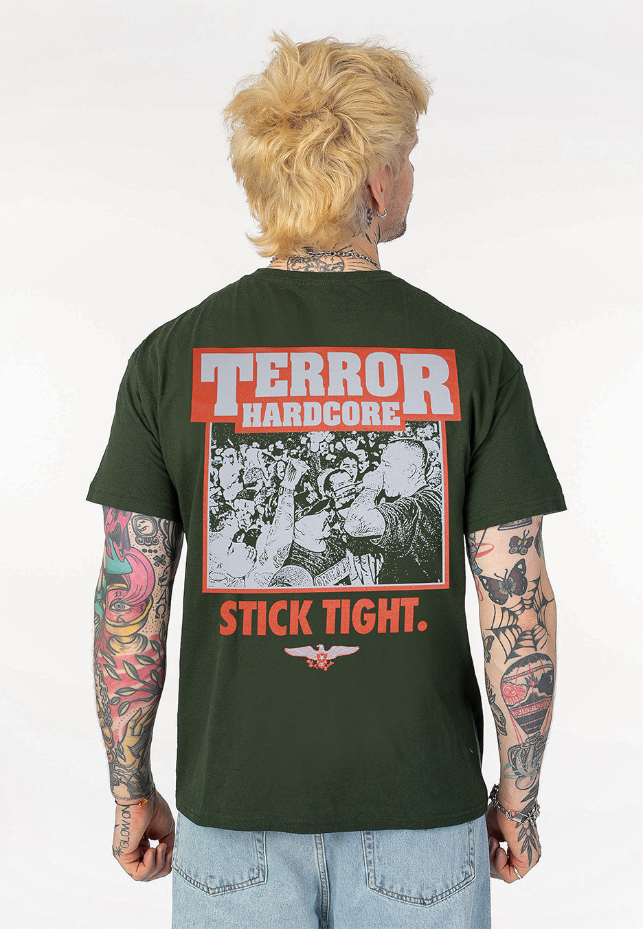 洋楽 TERROR T Terror Stick Tight Forest Green - T-Shirt | Impericon