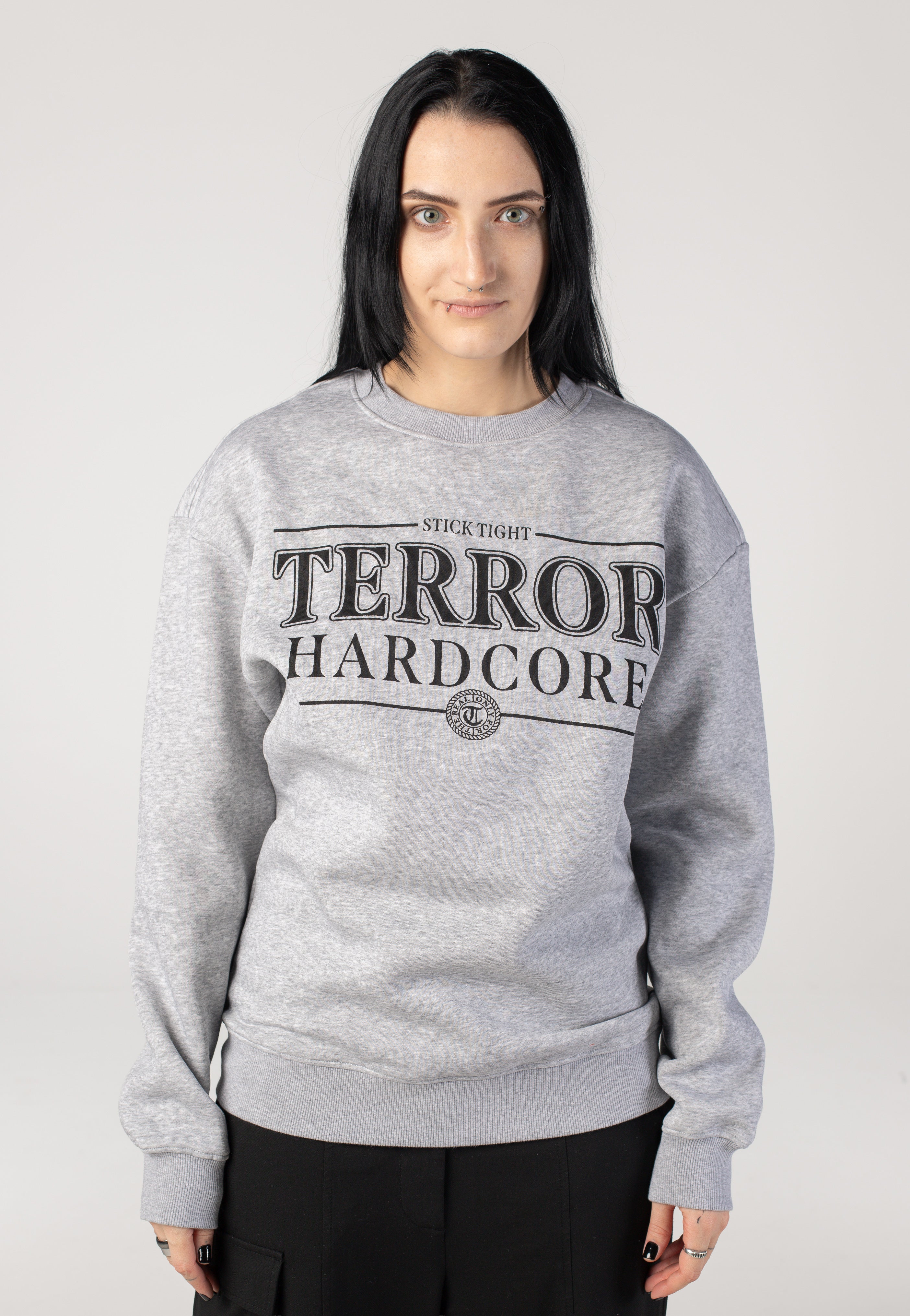 Terror - Stick Tight Heather Grey - Sweater | Women-Image