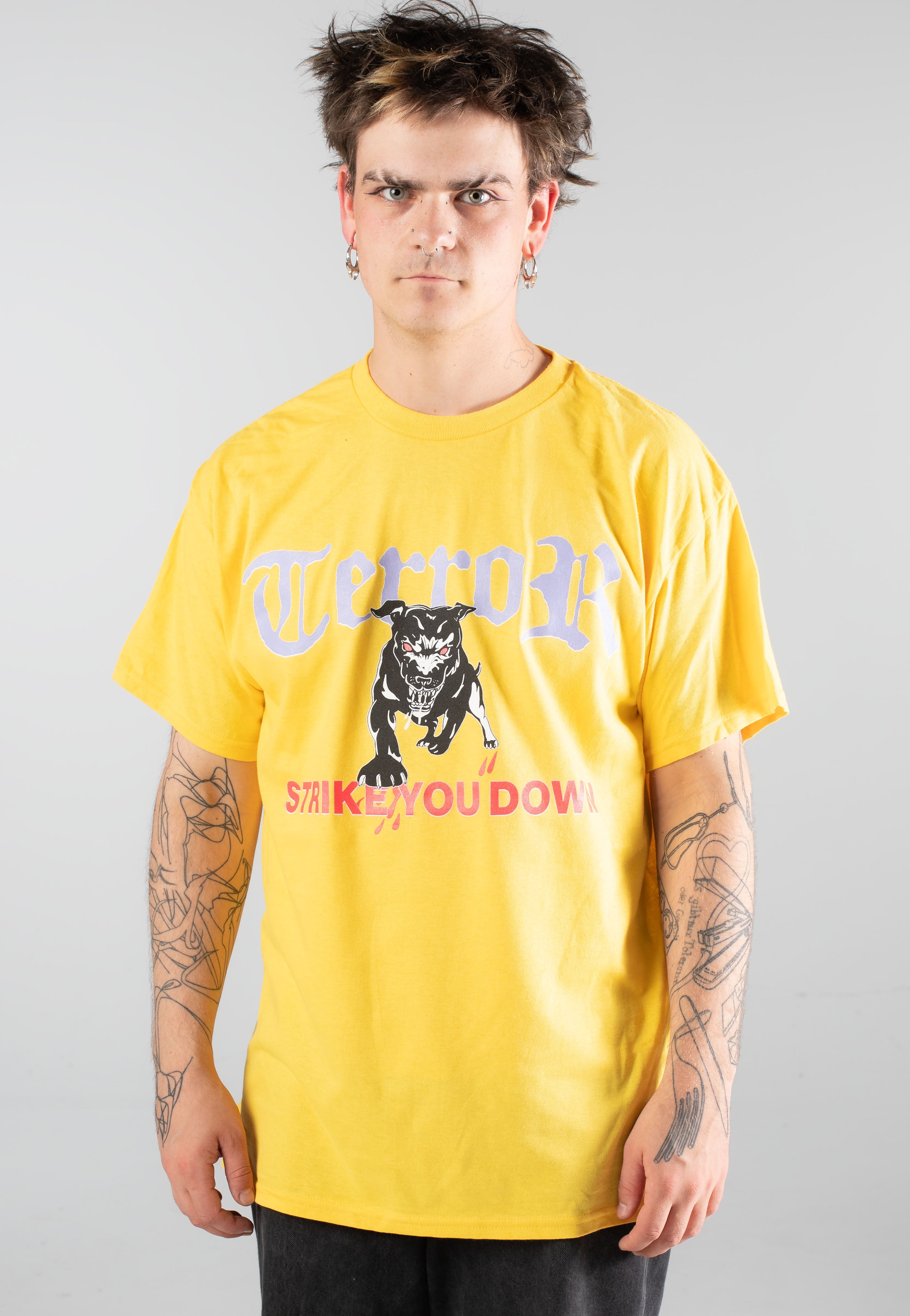 Terror - Strike Your Down Yellow - T-Shirt | Men-Image