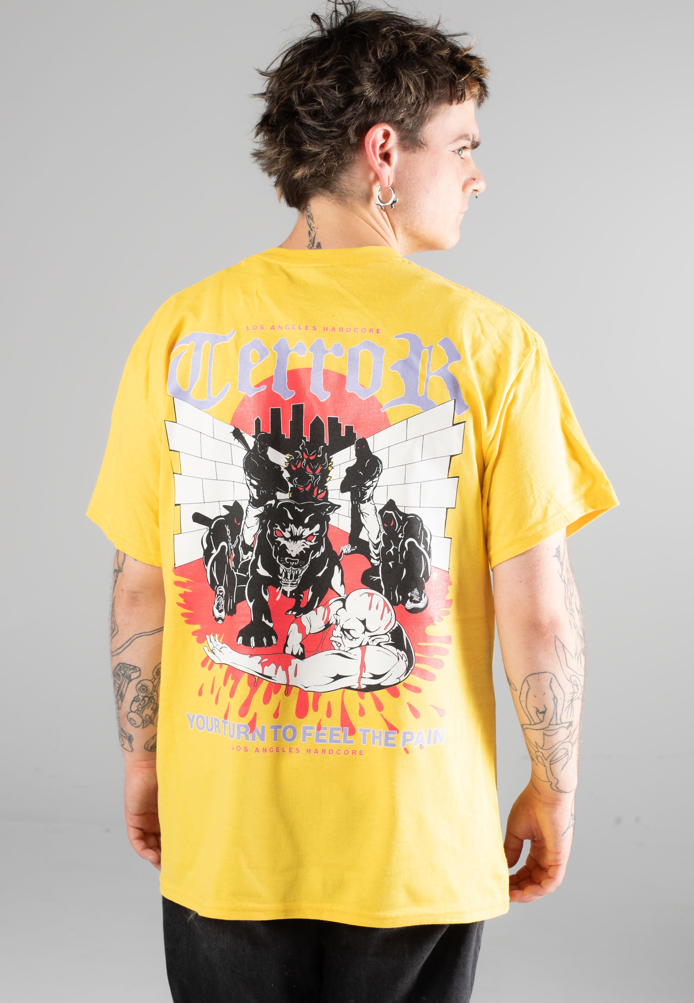 Terror - Strike Your Down Yellow - T-Shirt | Men-Image