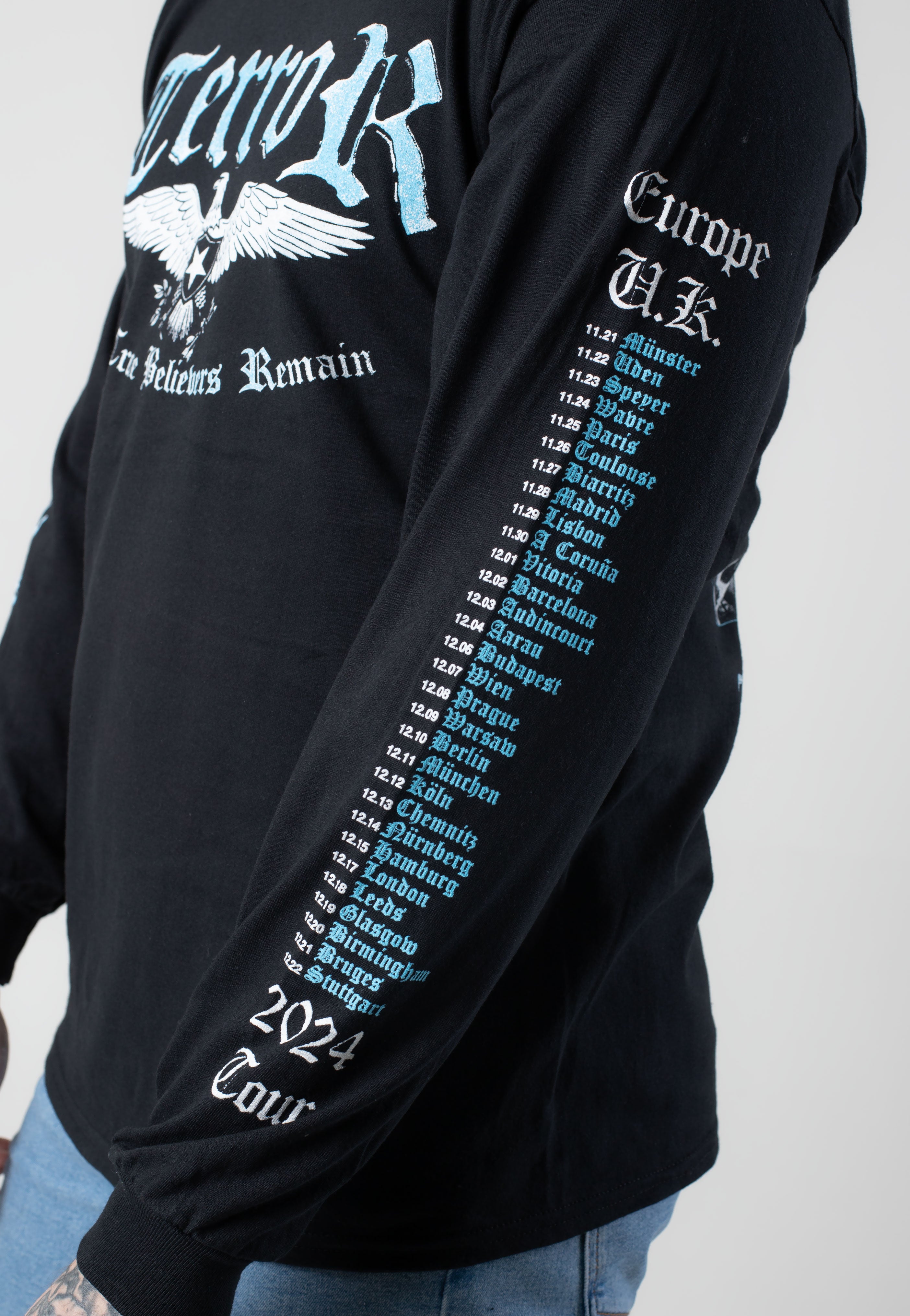 Terror - True Believers Tour 2024 - Longsleeve | Men-Image