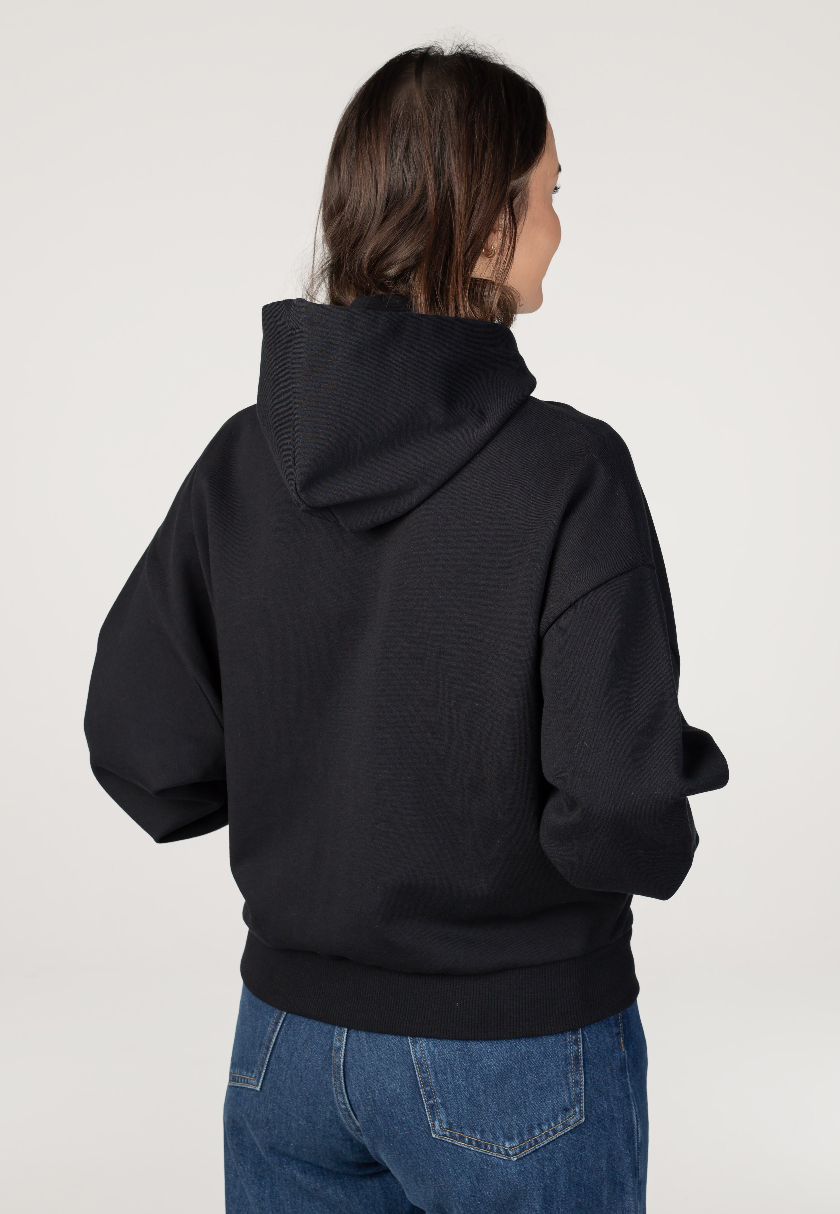 Fred Perry - Tipped Hooded Black - Zipper | Women-Image