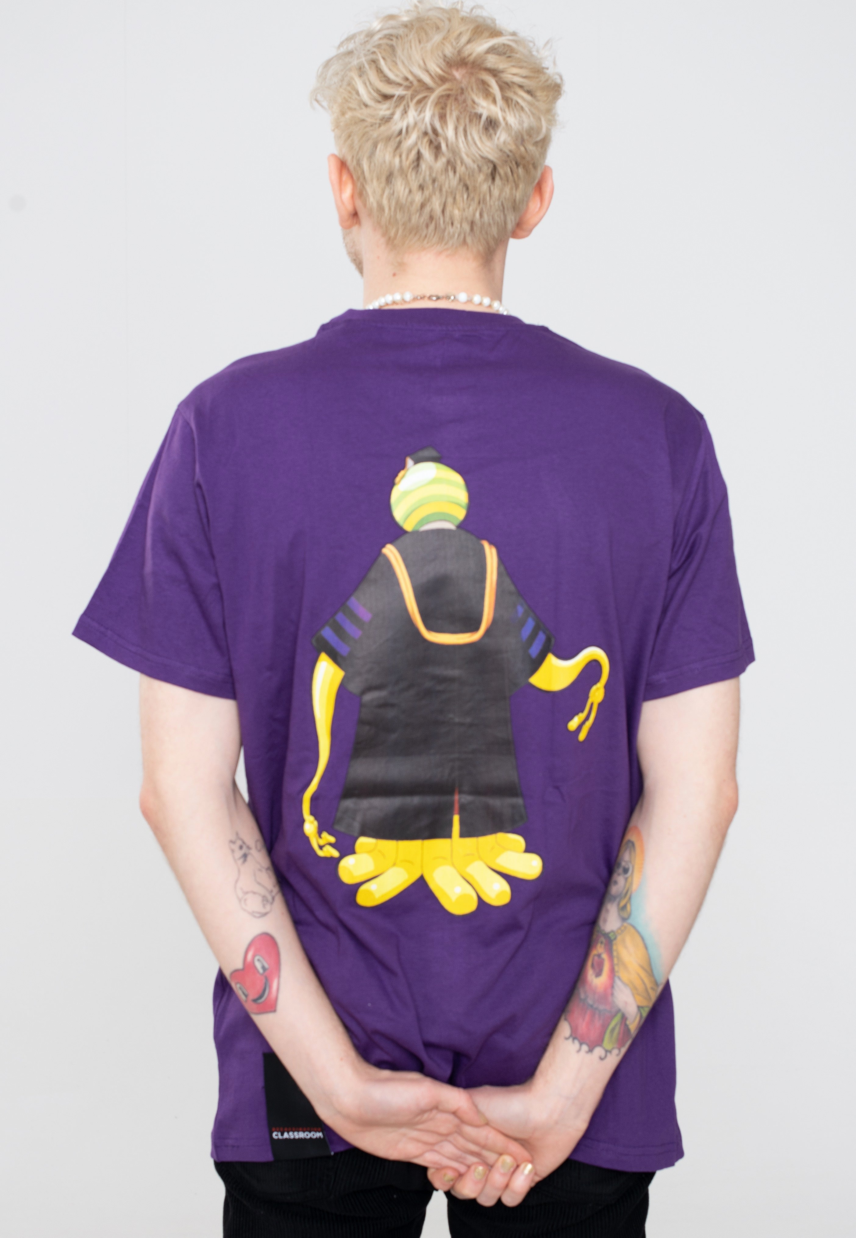 Assassination Classroom - Koro Sensei Laughing Purple - T-Shirt | Men-Image