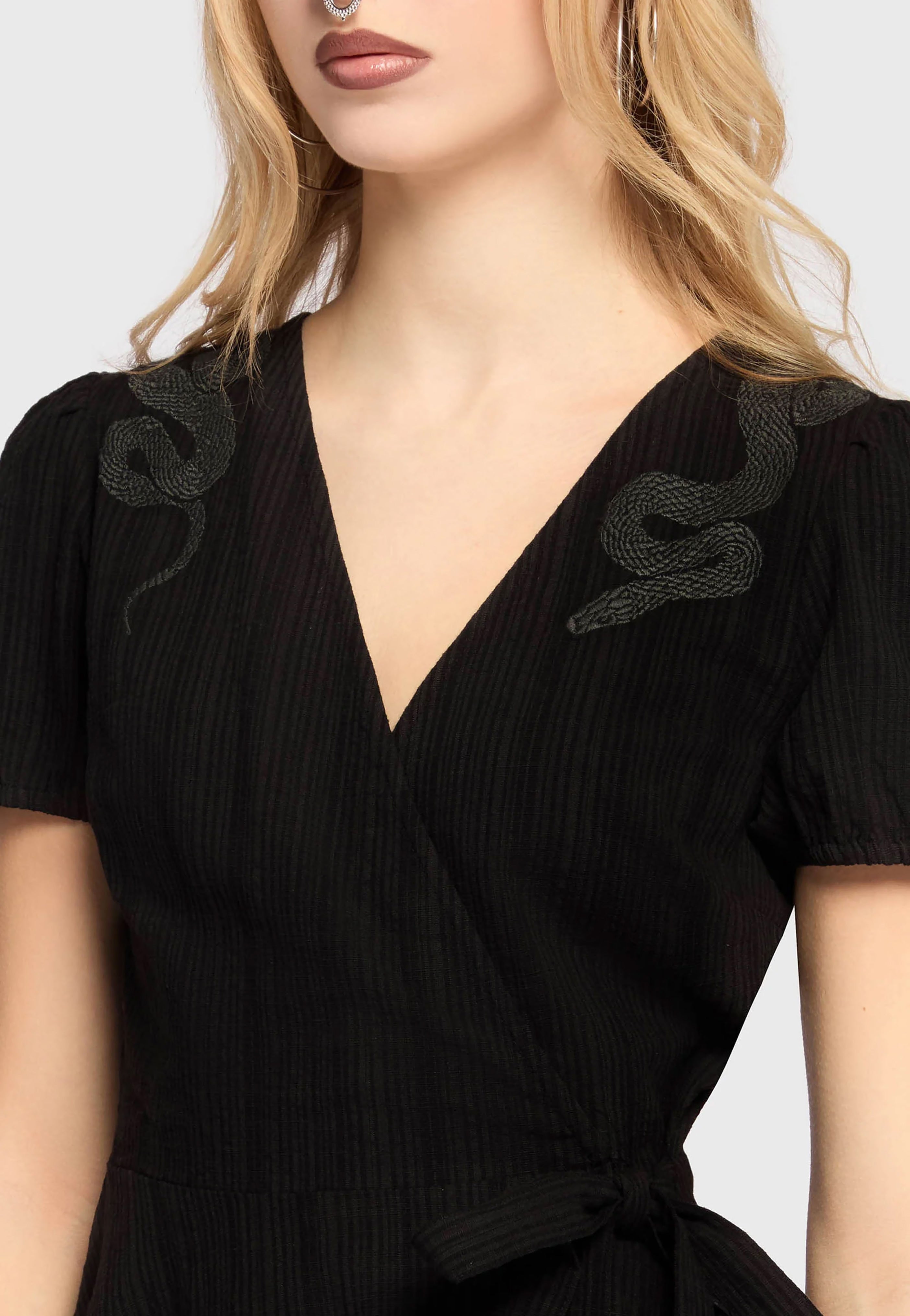 Killstar - Honeyfern Mini Black - Dress | Women-Image