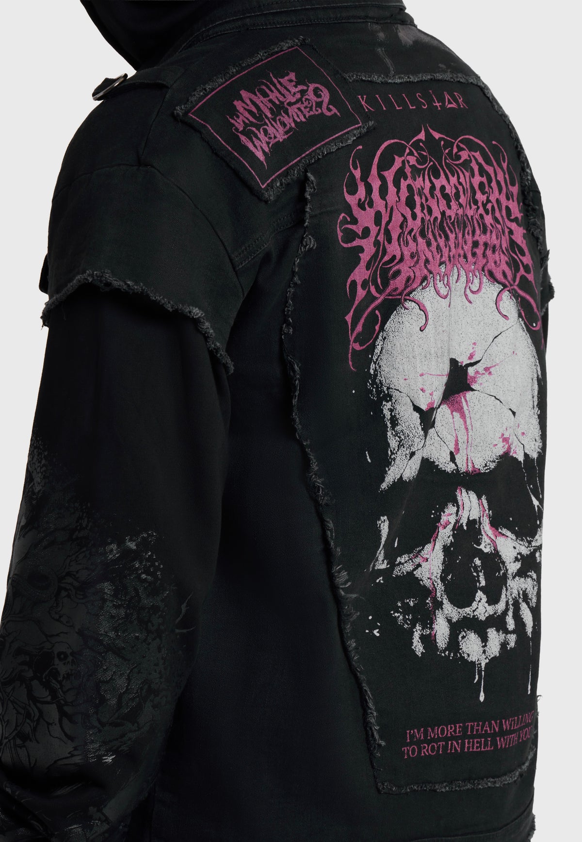 Killstar x Motionless in White The Worst In Me Black Chaqueta vaquera | Men-Image