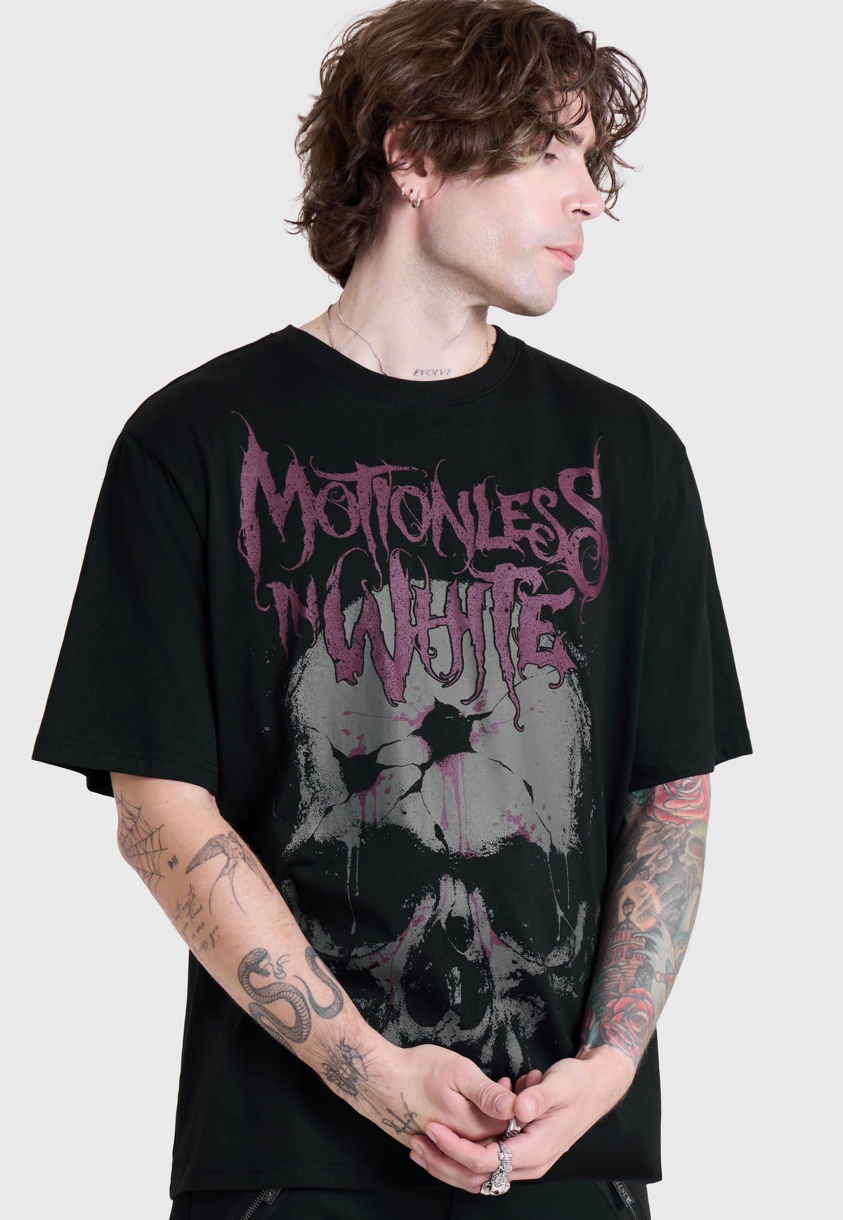 Killstar x Motionless in White The Worst In Me Black Tričko | Men-Image