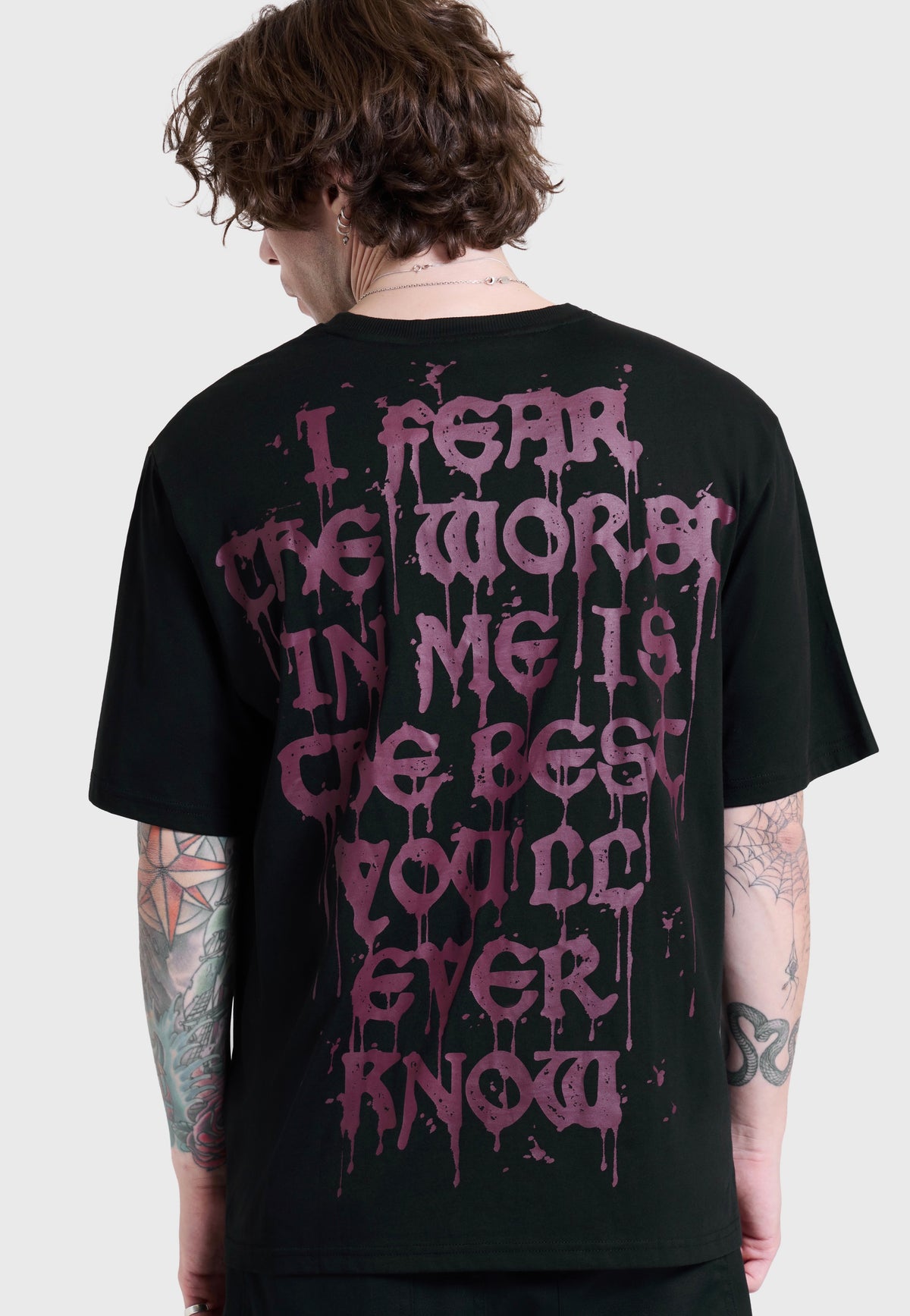 Killstar x Motionless in White The Worst In Me Black Tričko | Men-Image