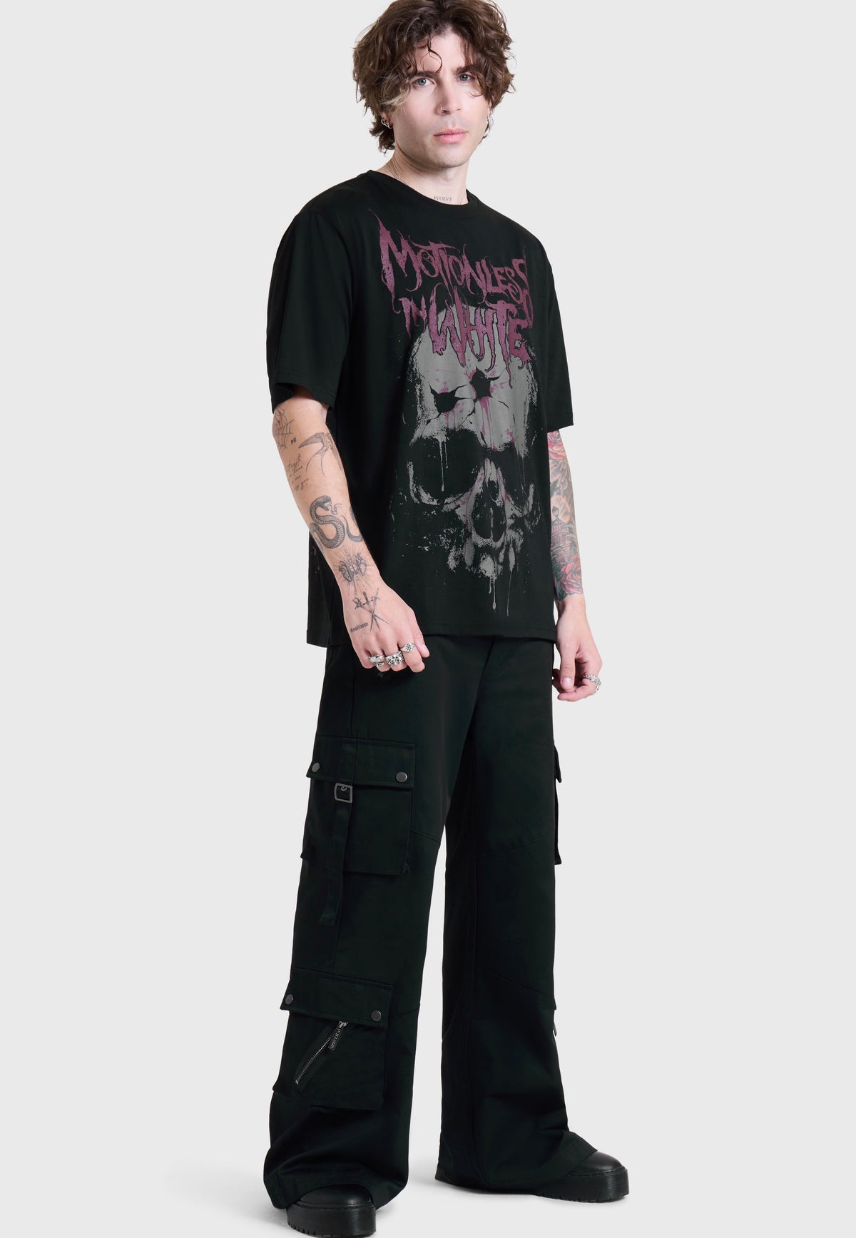 Killstar x Motionless in White The Worst In Me Black Tričko | Men-Image