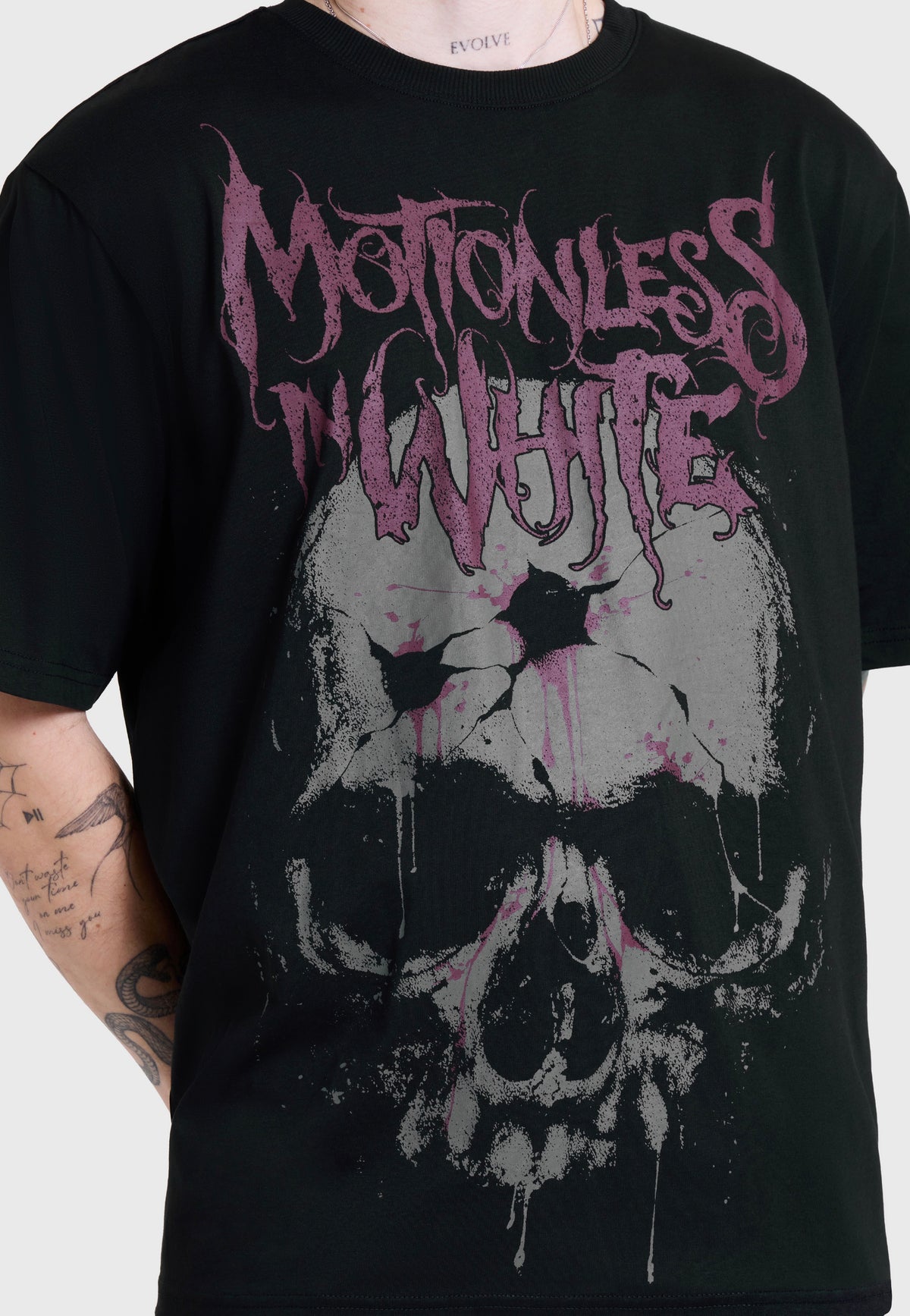 Killstar x Motionless in White The Worst In Me Black Tričko | Men-Image