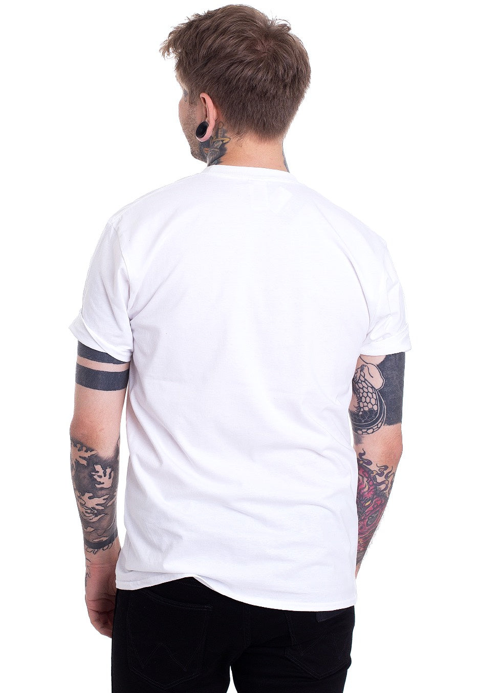 The Big Bang Theory Prefix Heads White - T-Shirt | Impericon
