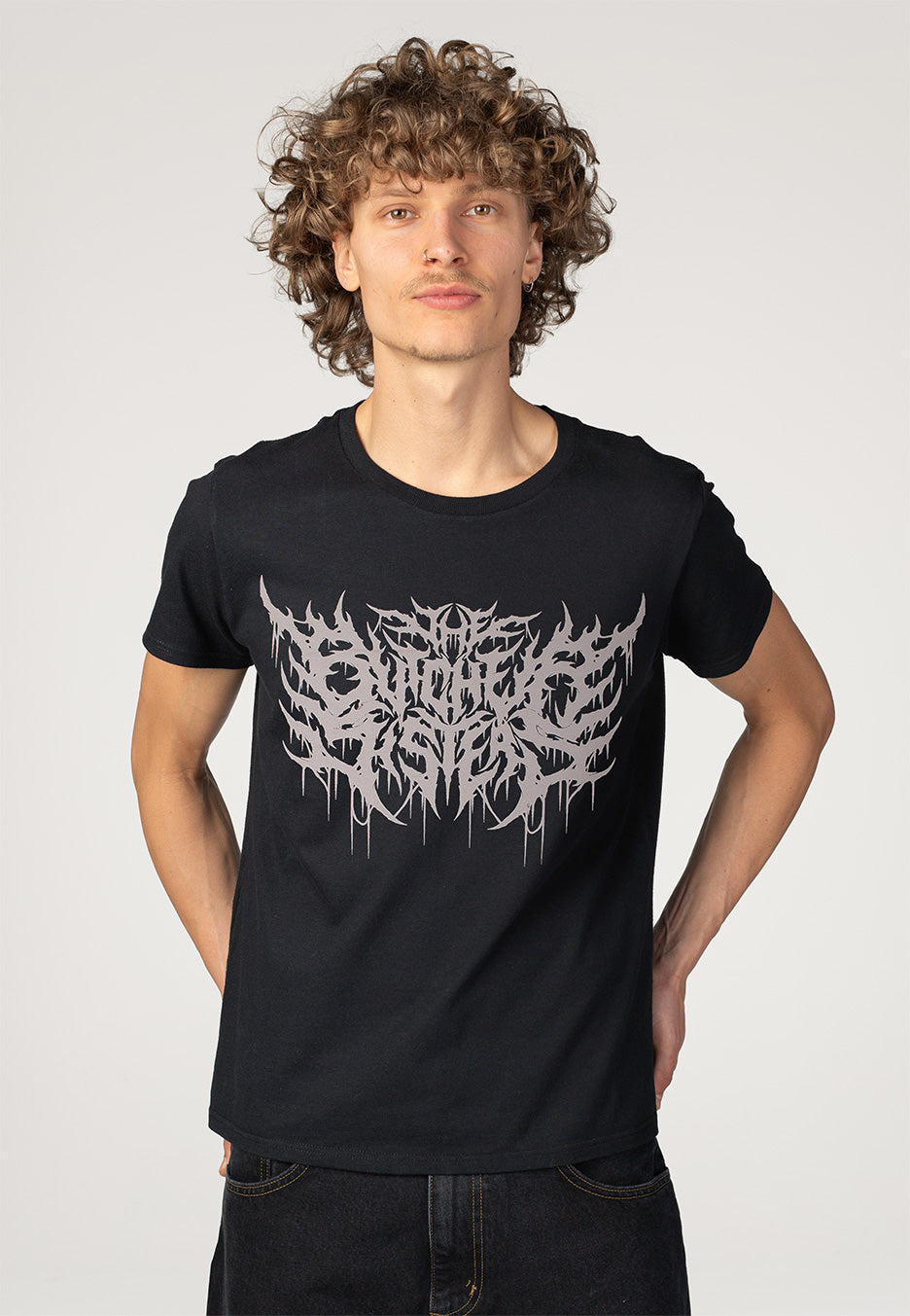 The Butcher Sisters - Metal Logo - T-Shirt | Men-Image