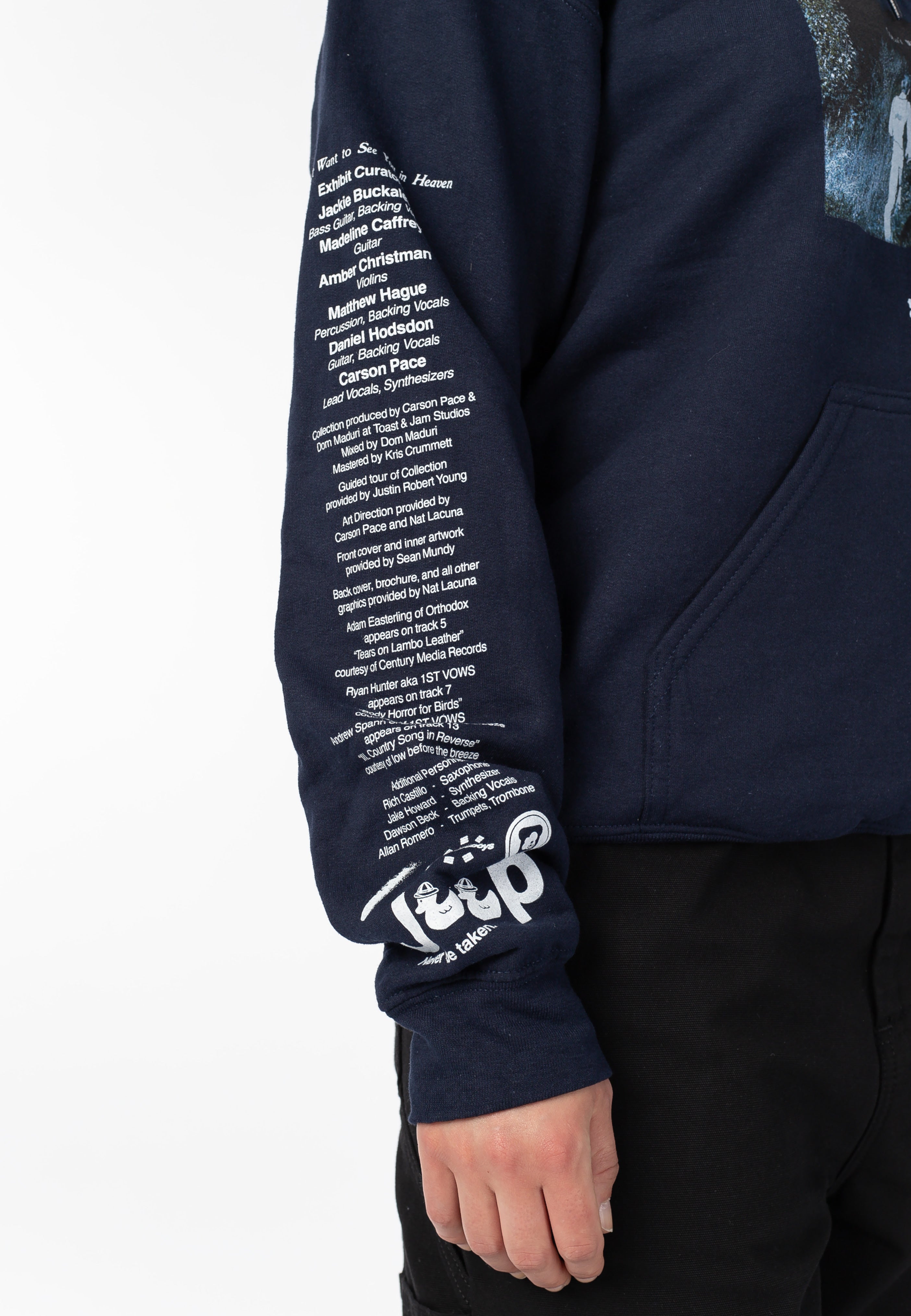 The Callous Daoboys - Credits Navy - Hoodie | Women-Image