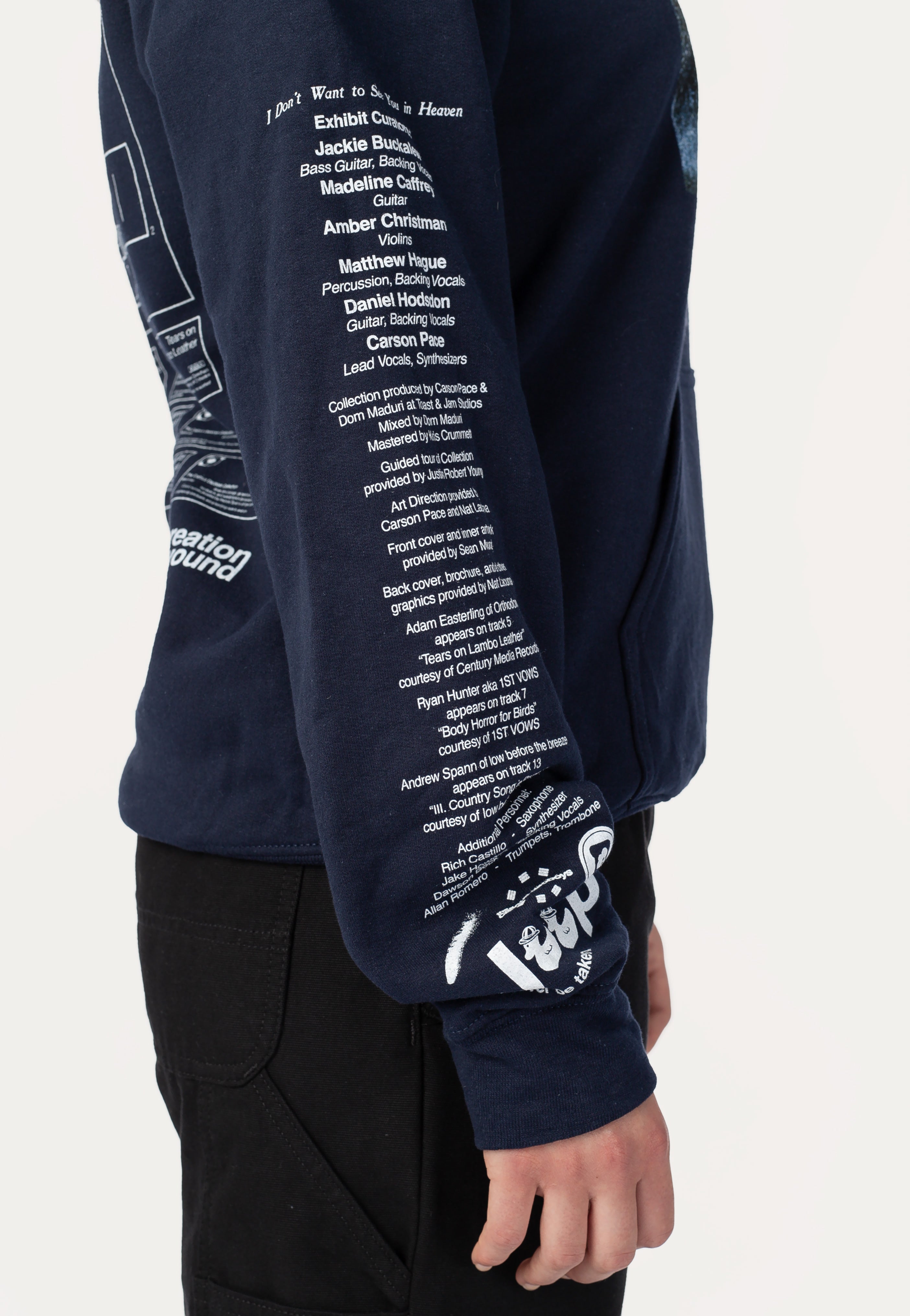 The Callous Daoboys - Credits Navy - Hoodie | Women-Image
