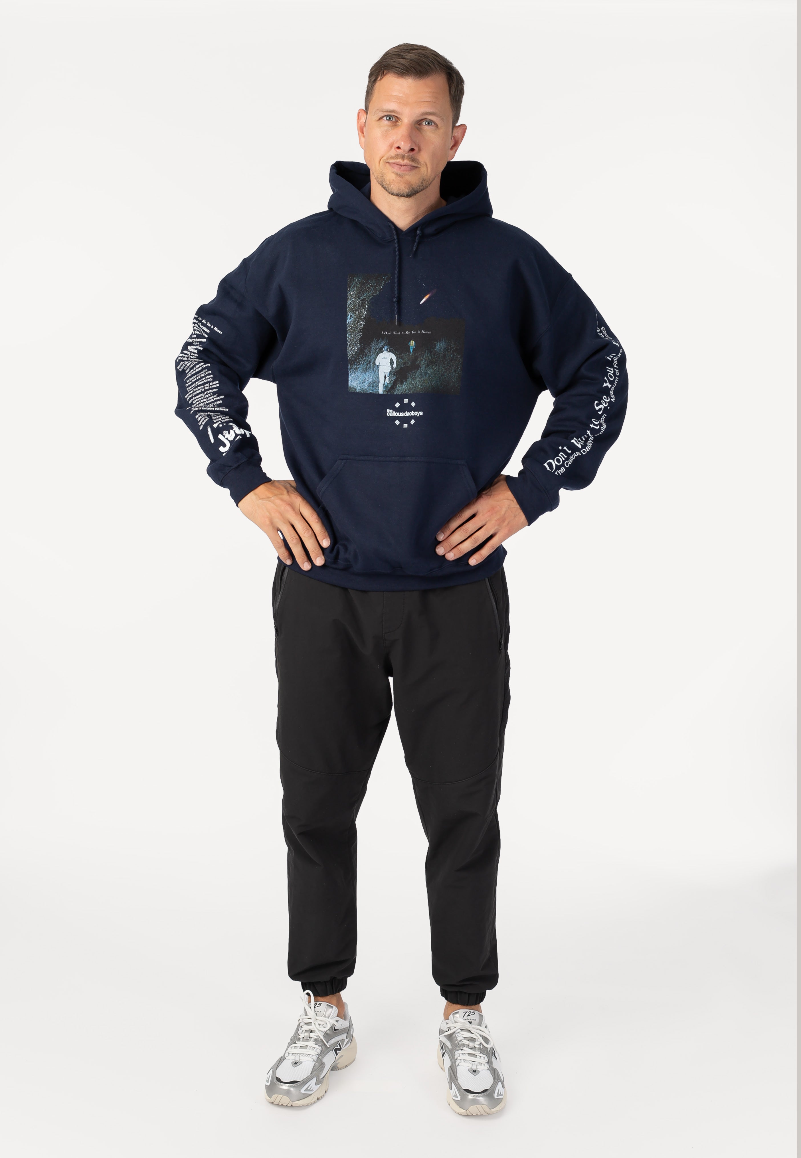 The Callous Daoboys - Credits Navy - Hoodie | Men-Image