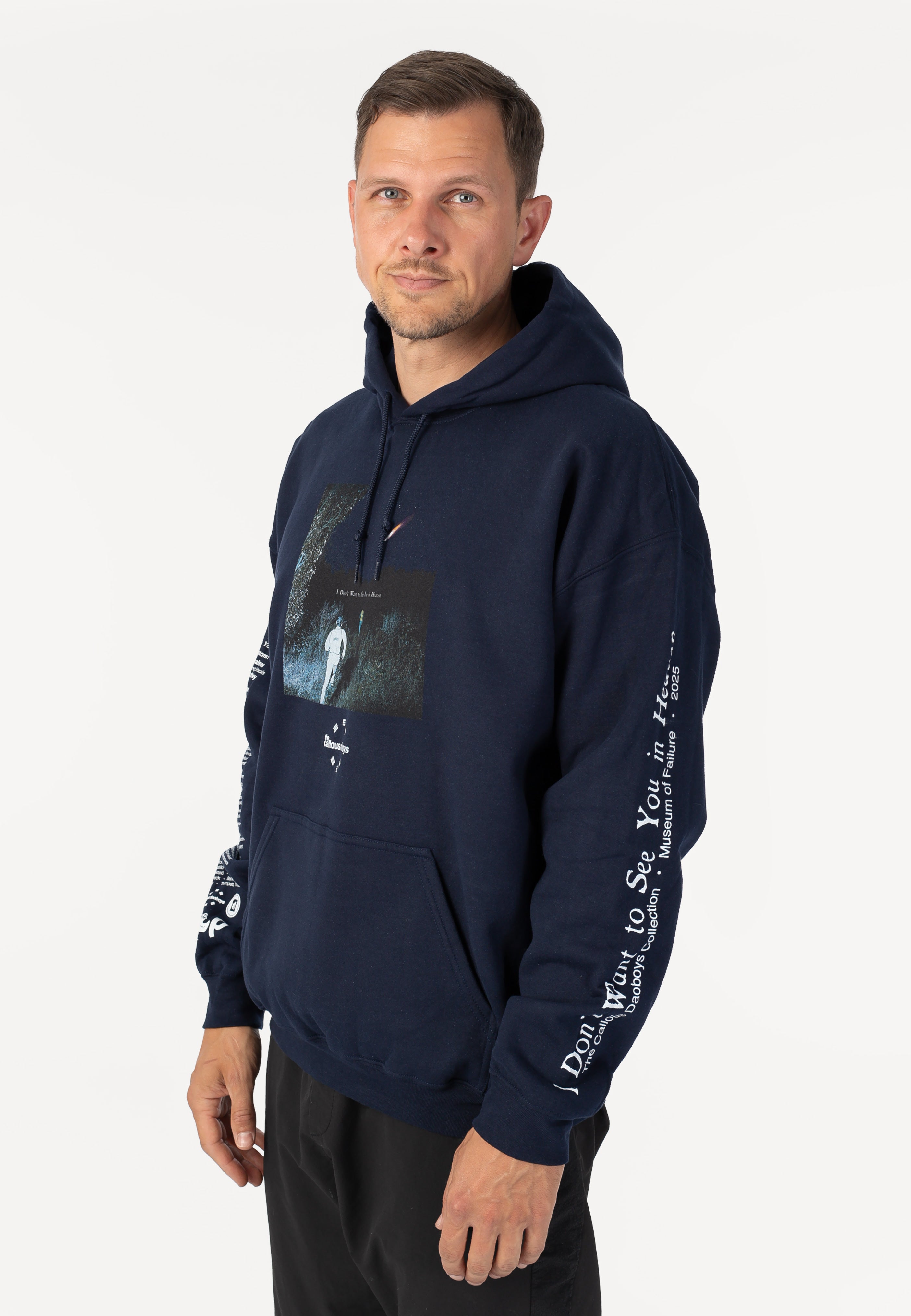 The Callous Daoboys - Credits Navy - Hoodie | Men-Image