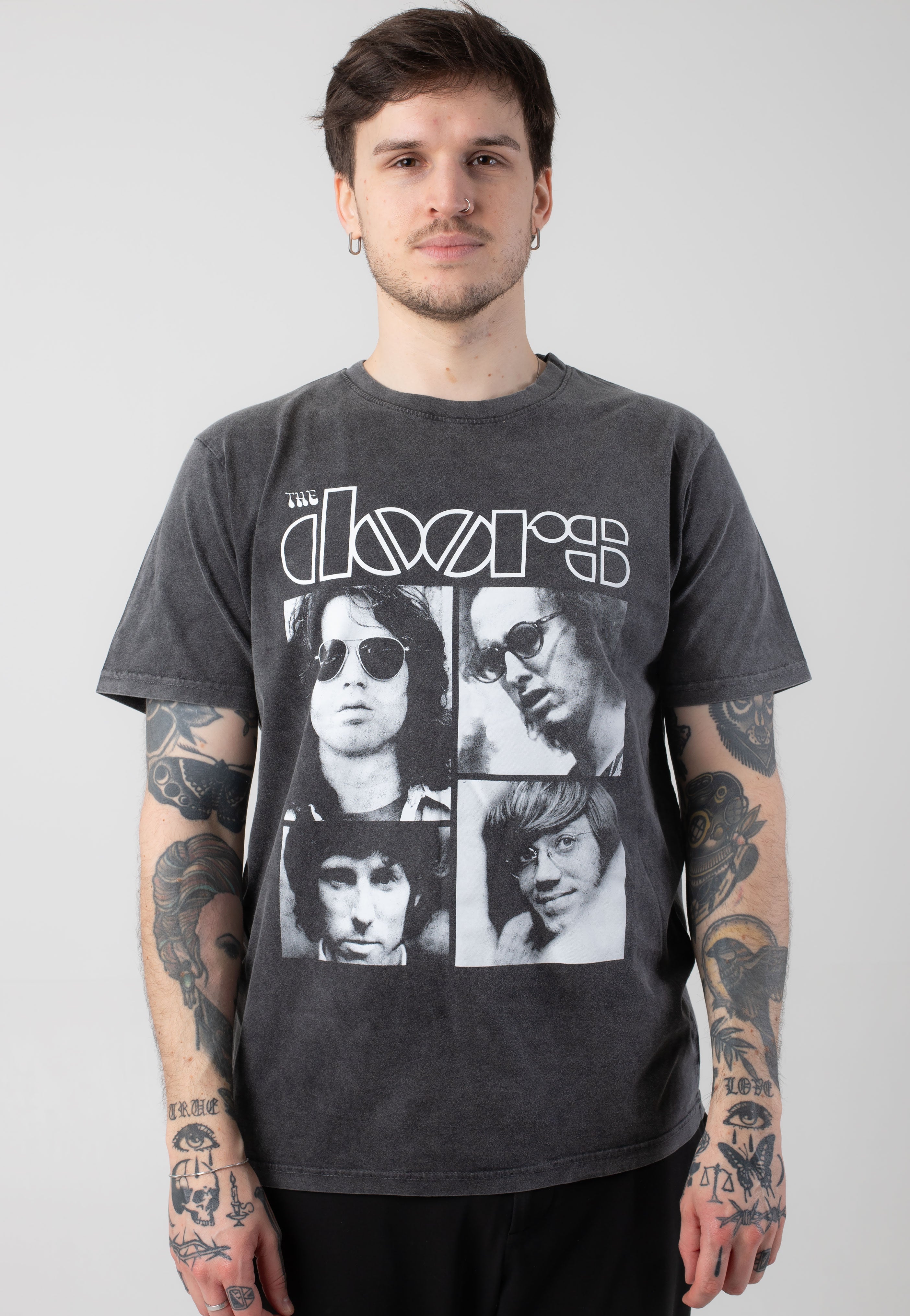 The Doors - Squares Stone Wash - T-Shirt | Men-Image
