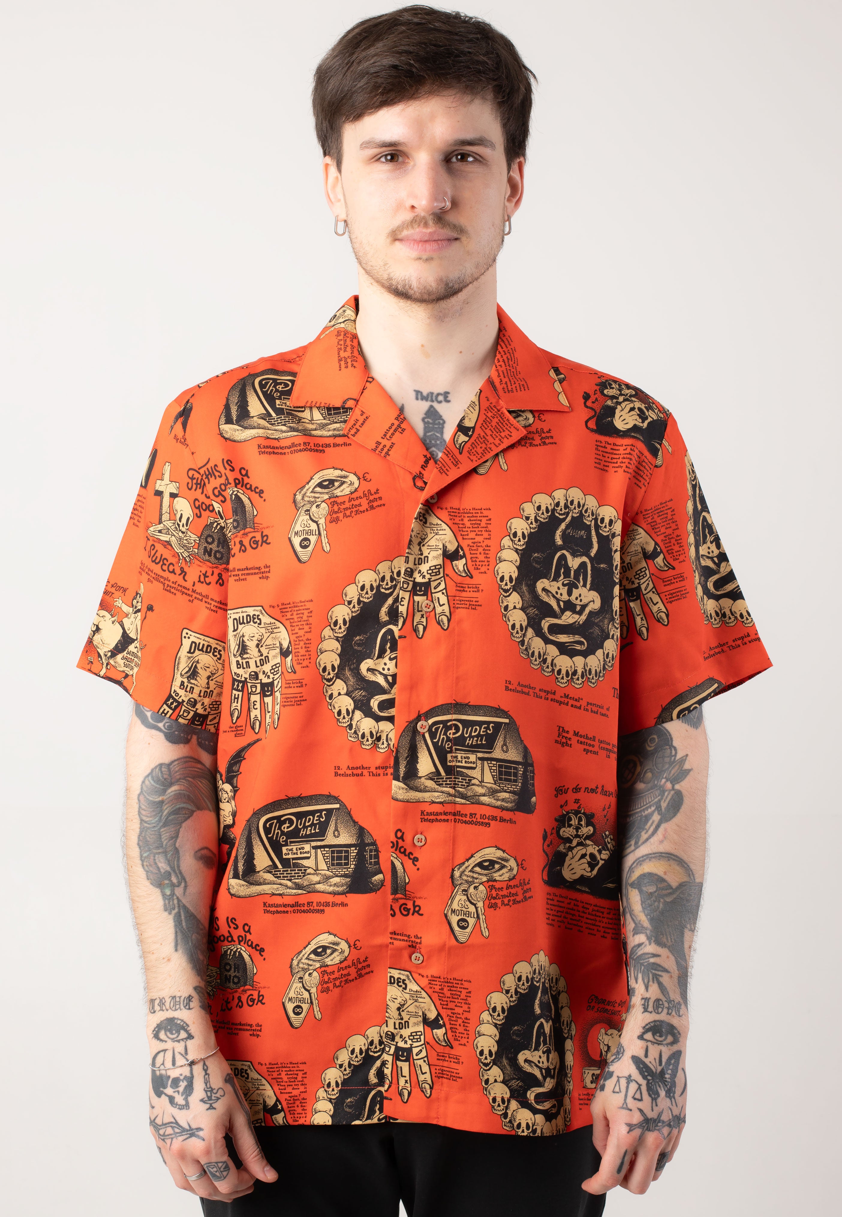 The Dudes - Beelzebud Red Hawaiian - Shirt | Men-Image