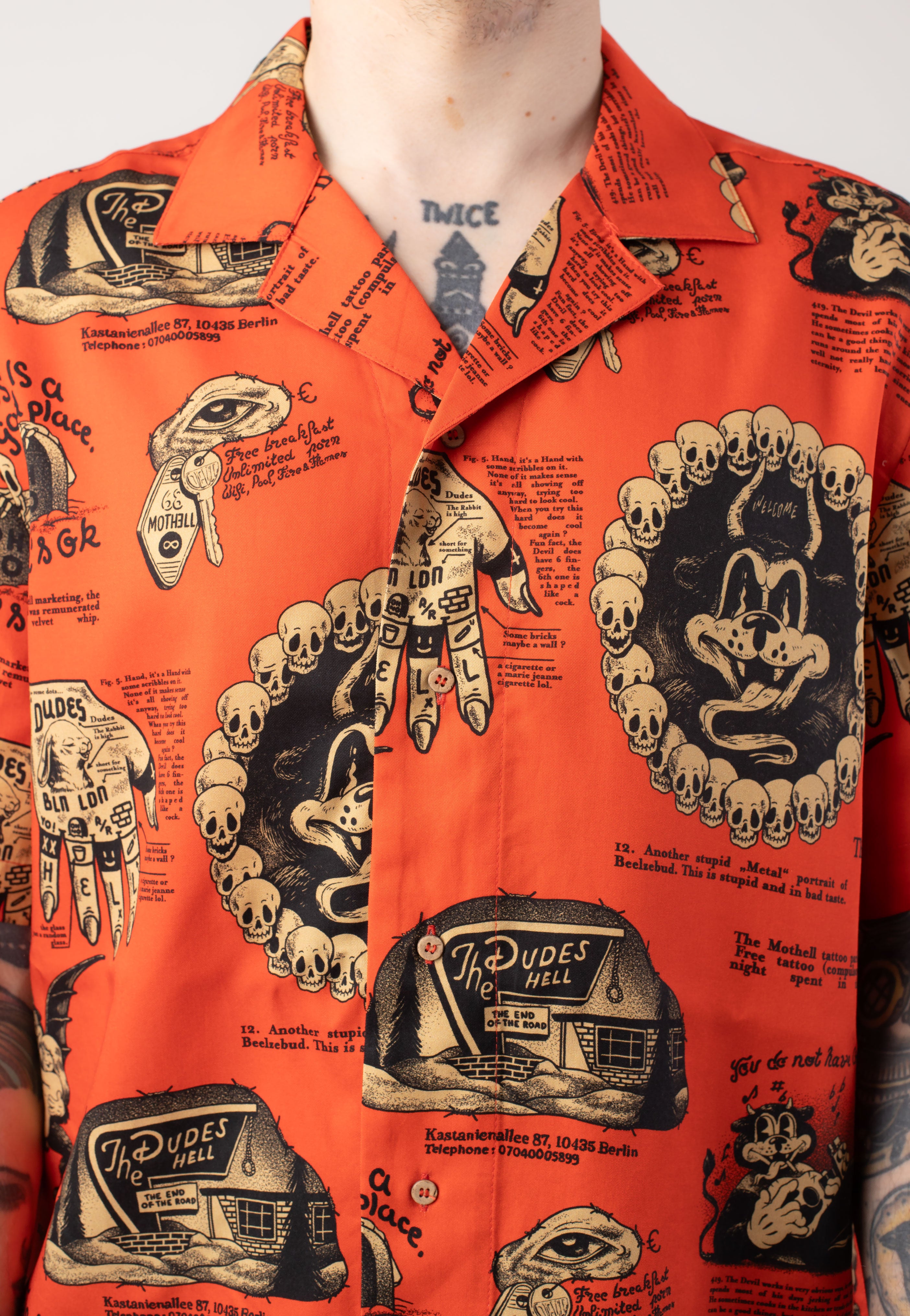 The Dudes Beelzebud Red Hawaiian - Shirt | Impericon