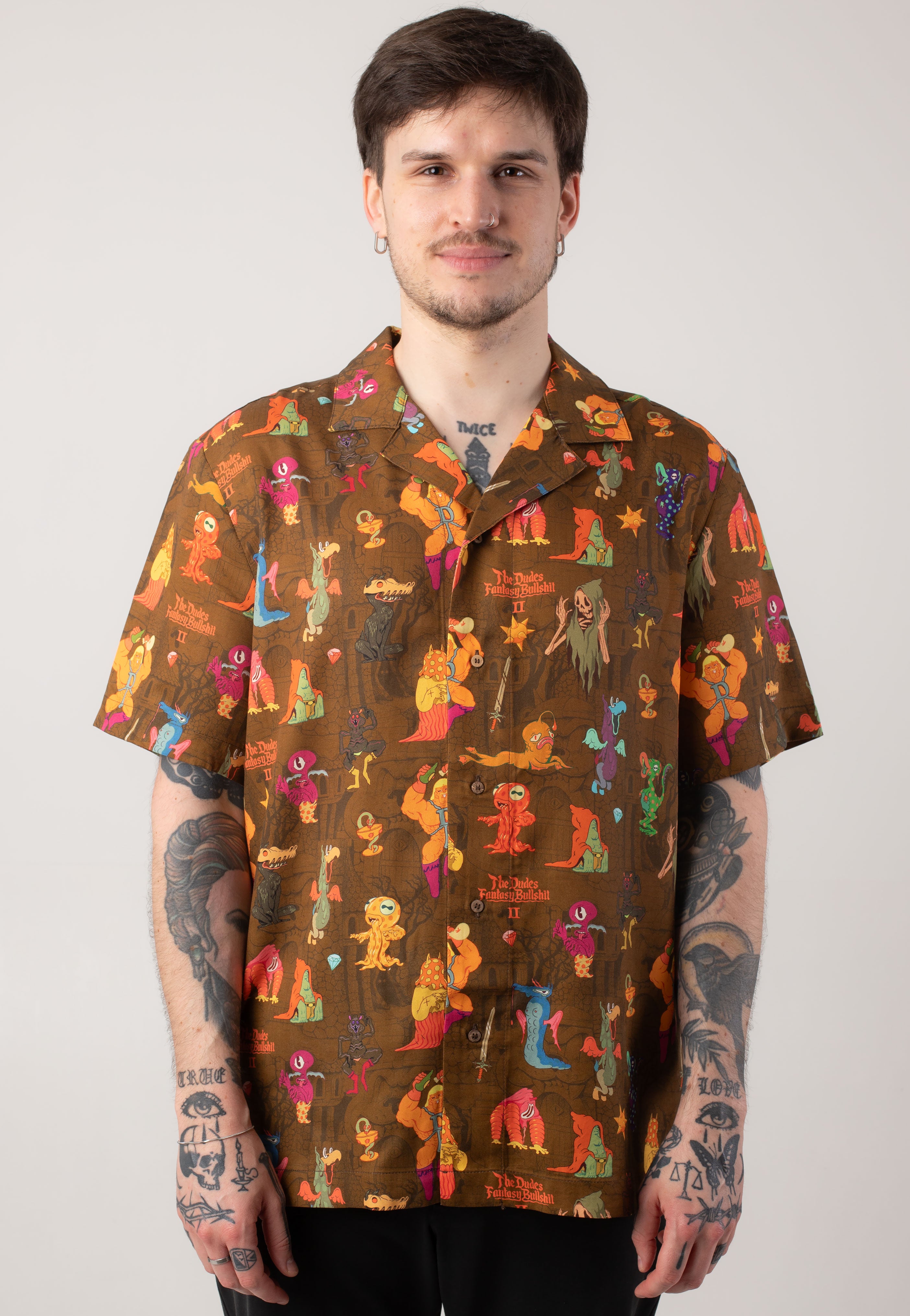 The Dudes - Citadelic Monsters Hawaiian - Shirt | Men-Image
