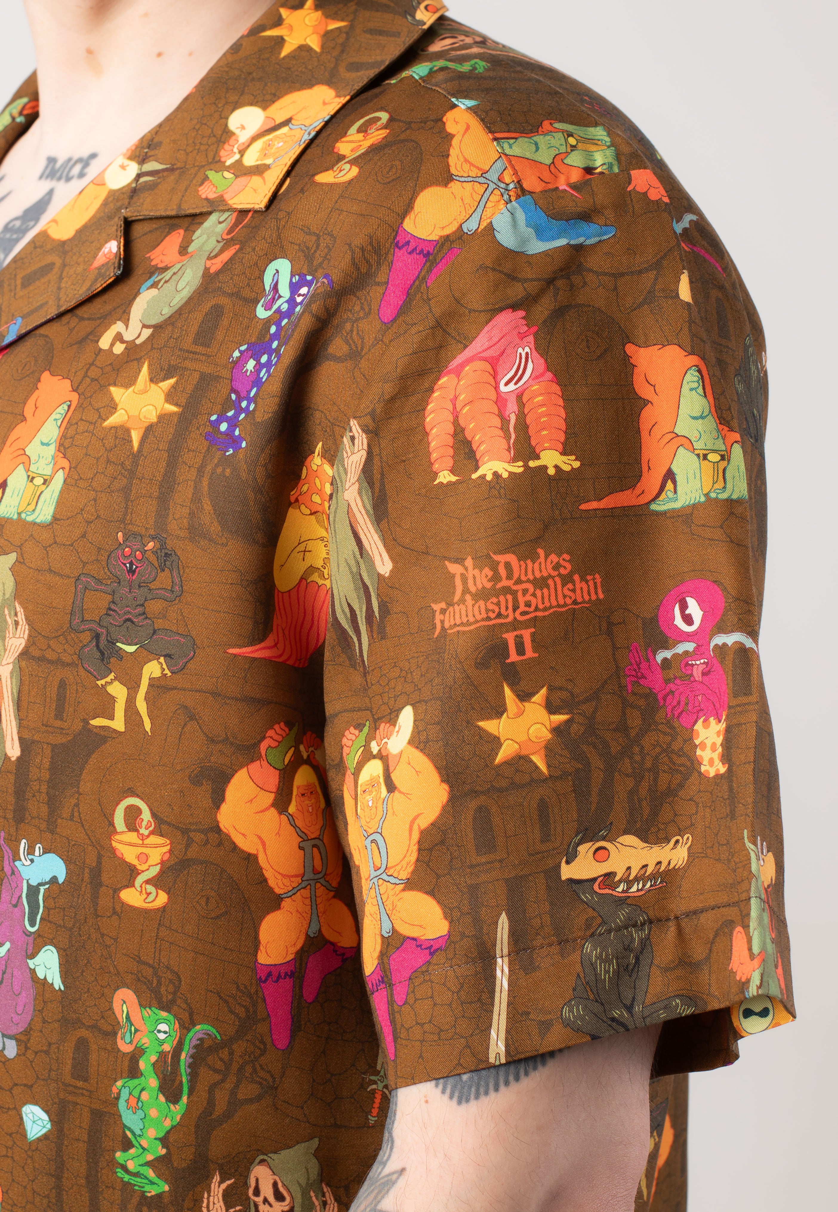 The Dudes - Citadelic Monsters Hawaiian - Shirt | Men-Image