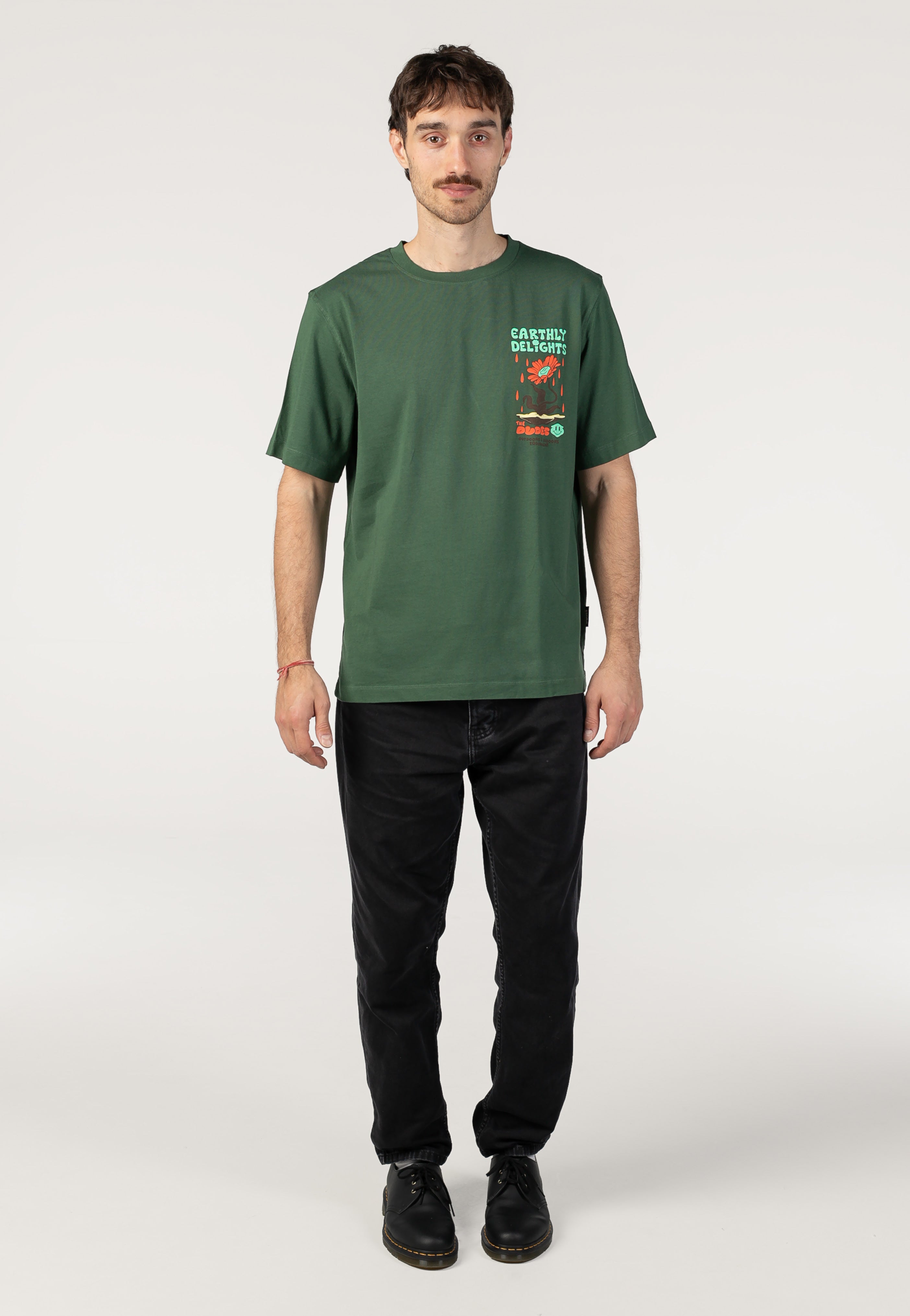 The Dudes - Earthly Delights Bottle Green - T-Shirt | Men-Image