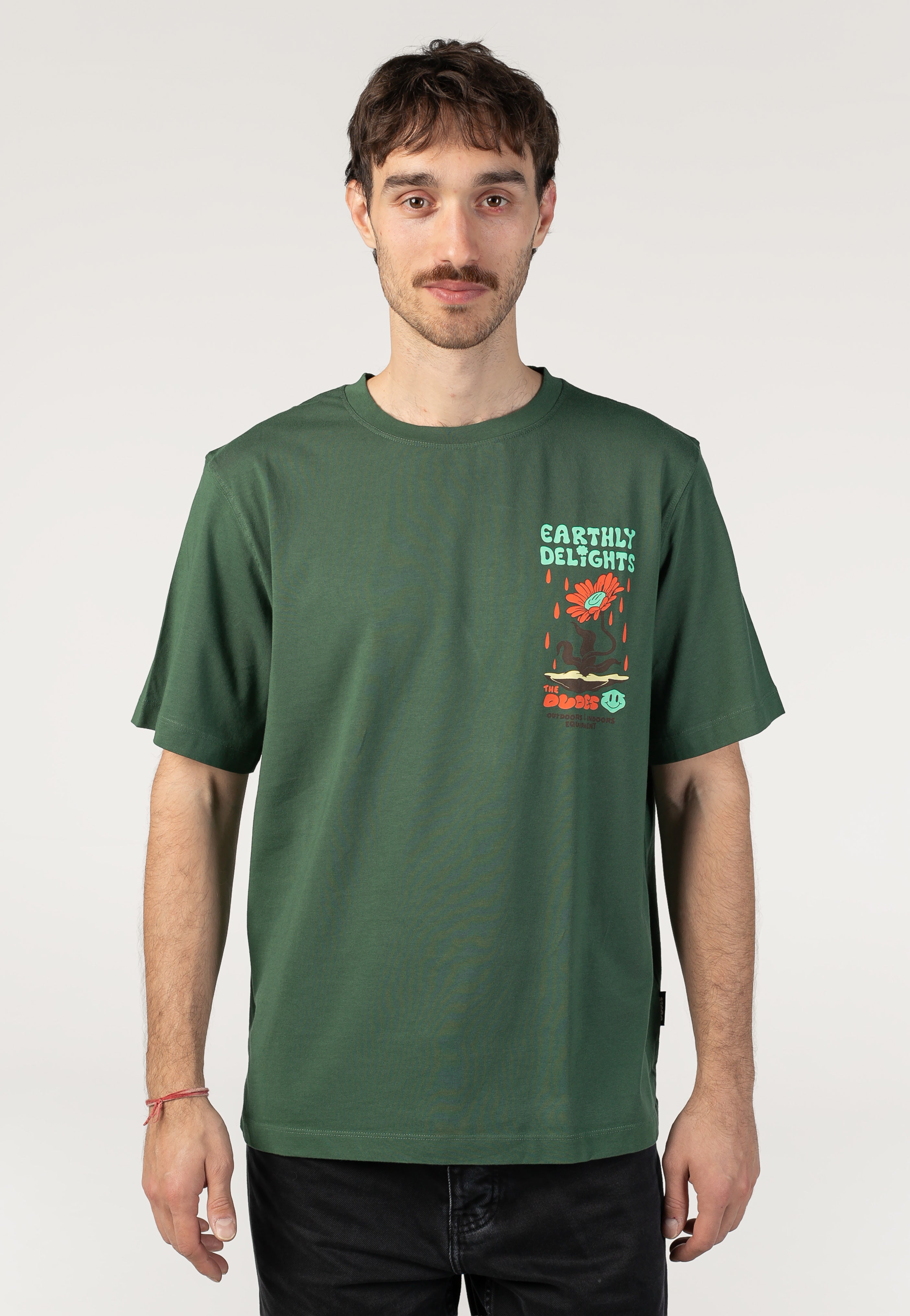 The Dudes - Earthly Delights Bottle Green - T-Shirt | Men-Image