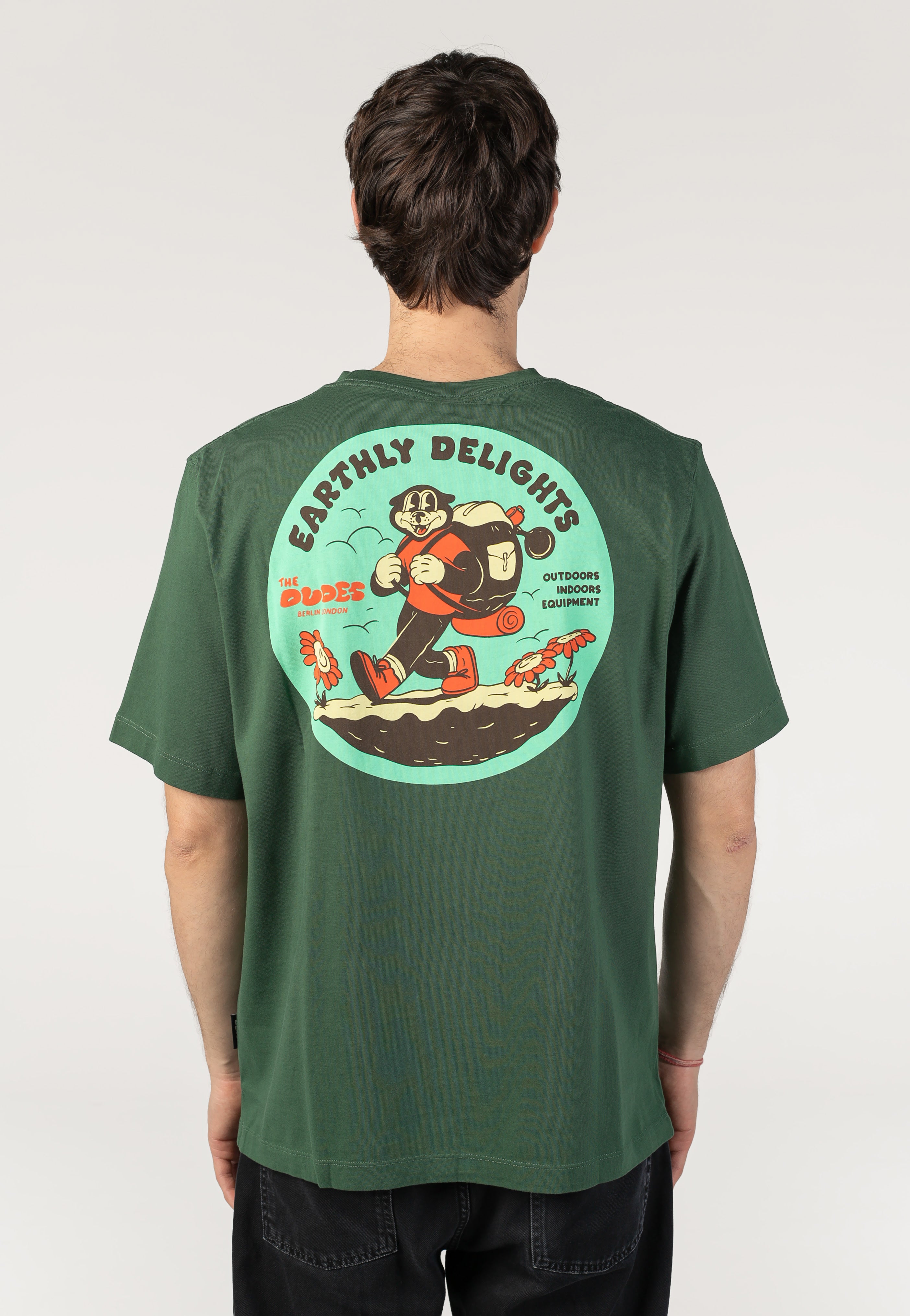 The Dudes - Earthly Delights Bottle Green - T-Shirt | Men-Image