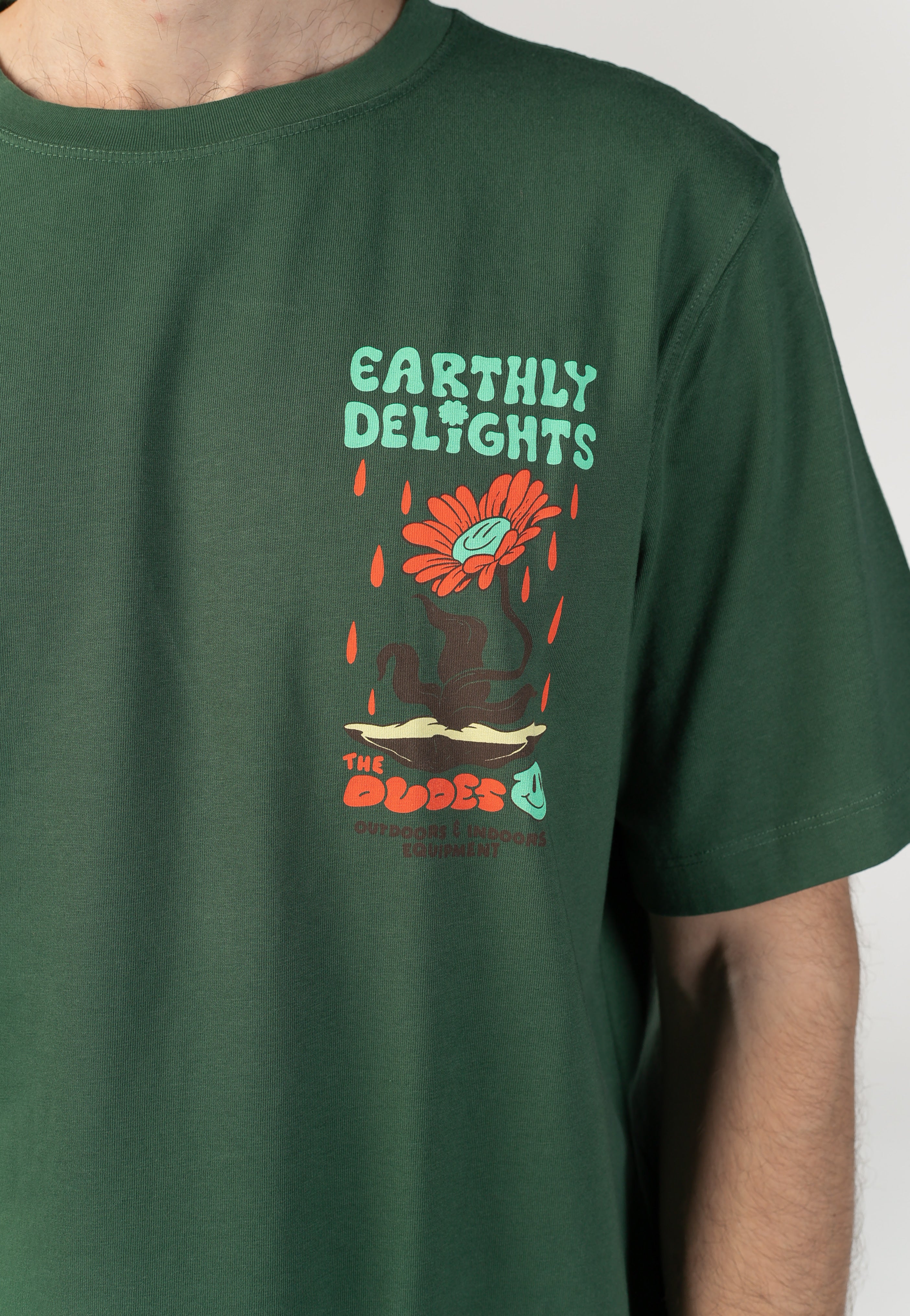 The Dudes - Earthly Delights Bottle Green - T-Shirt | Men-Image